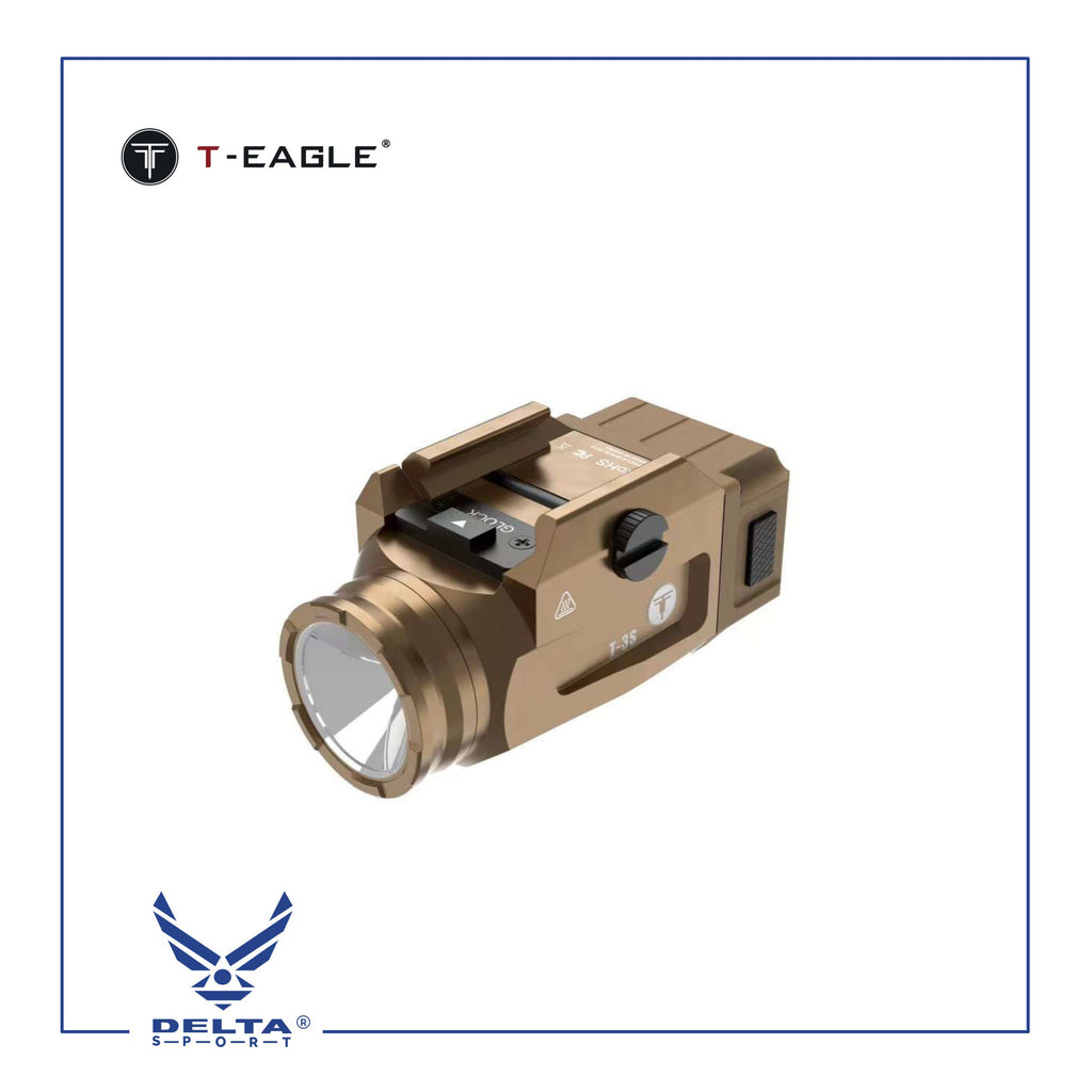 🔹T-Eagle flashlight T-3S-Tan.