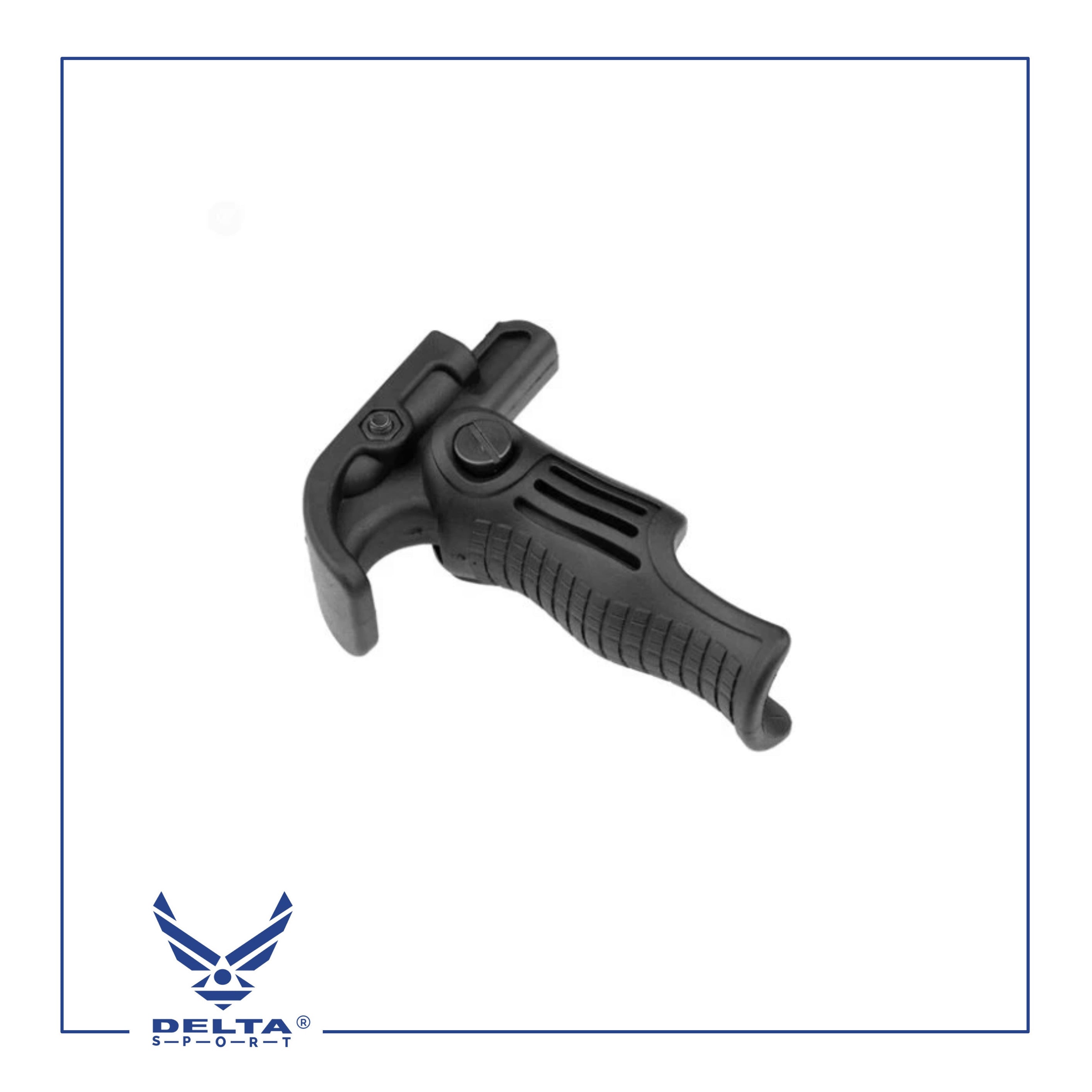 🔹Tactical Folding Foregrip for Handguns & Rifles.