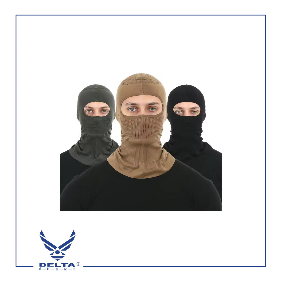🔹Elastic Breathable Full-Face Mask.