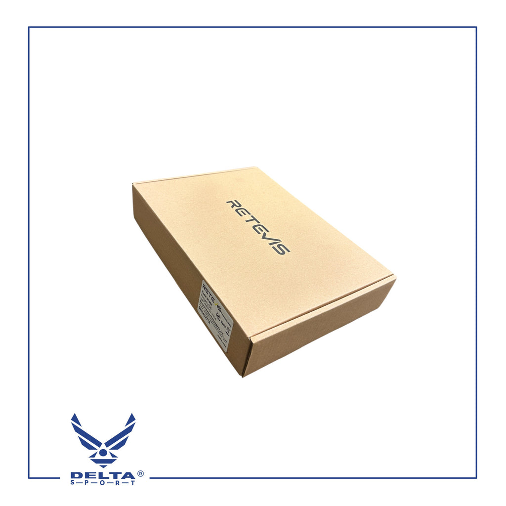 🔹Retevis RT68 / 5W Rechargeable Portable 2-Way walkie-talkies with Earpiece Kit.