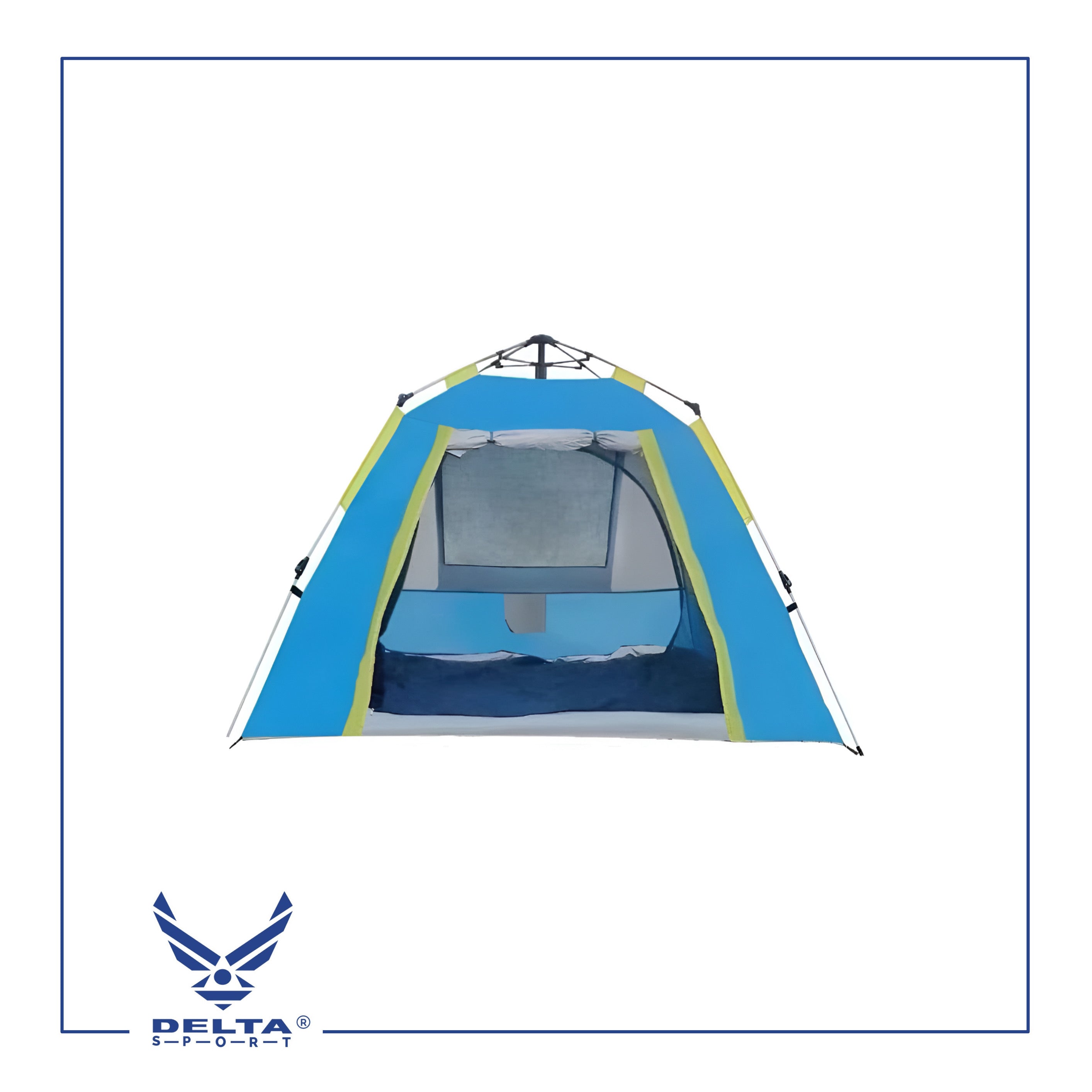 🔹Fully Automatic Setup Tent for 2–3 Persons with 3 Windows.
