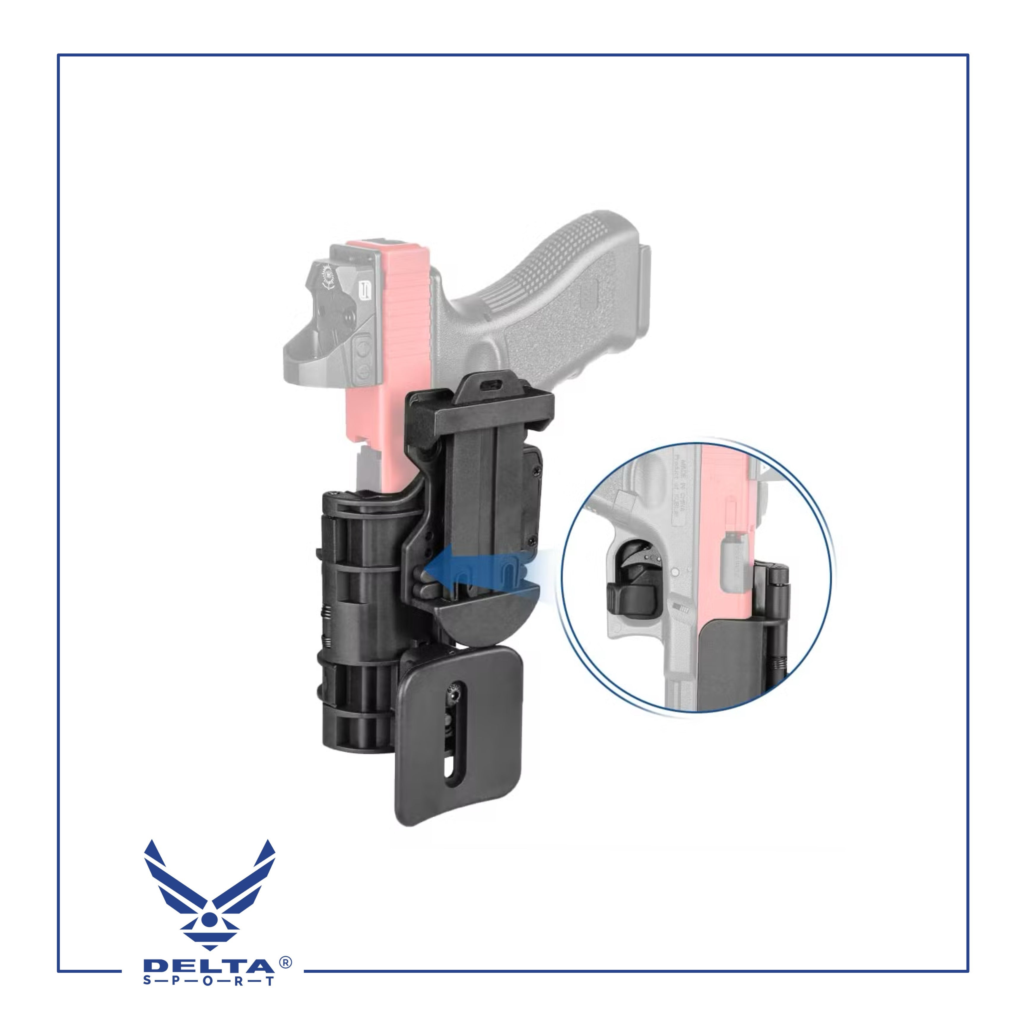 🔹Quantum Mechanics ® Condition 3 Carry Quick Tactical OWB Holster for G17 / 19.