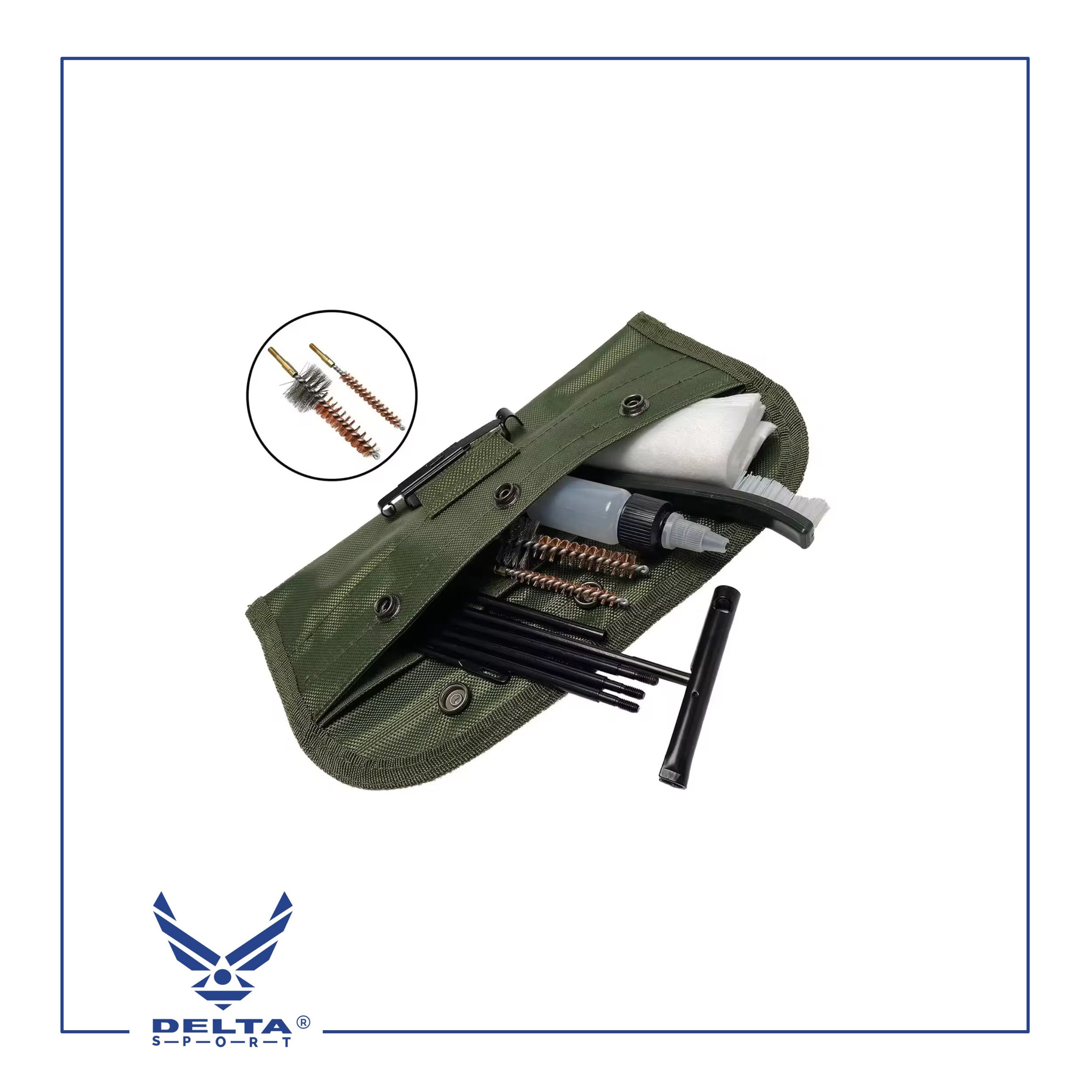 🔹AR15 M16 M4 Gun Brushes Cleaning Kit.