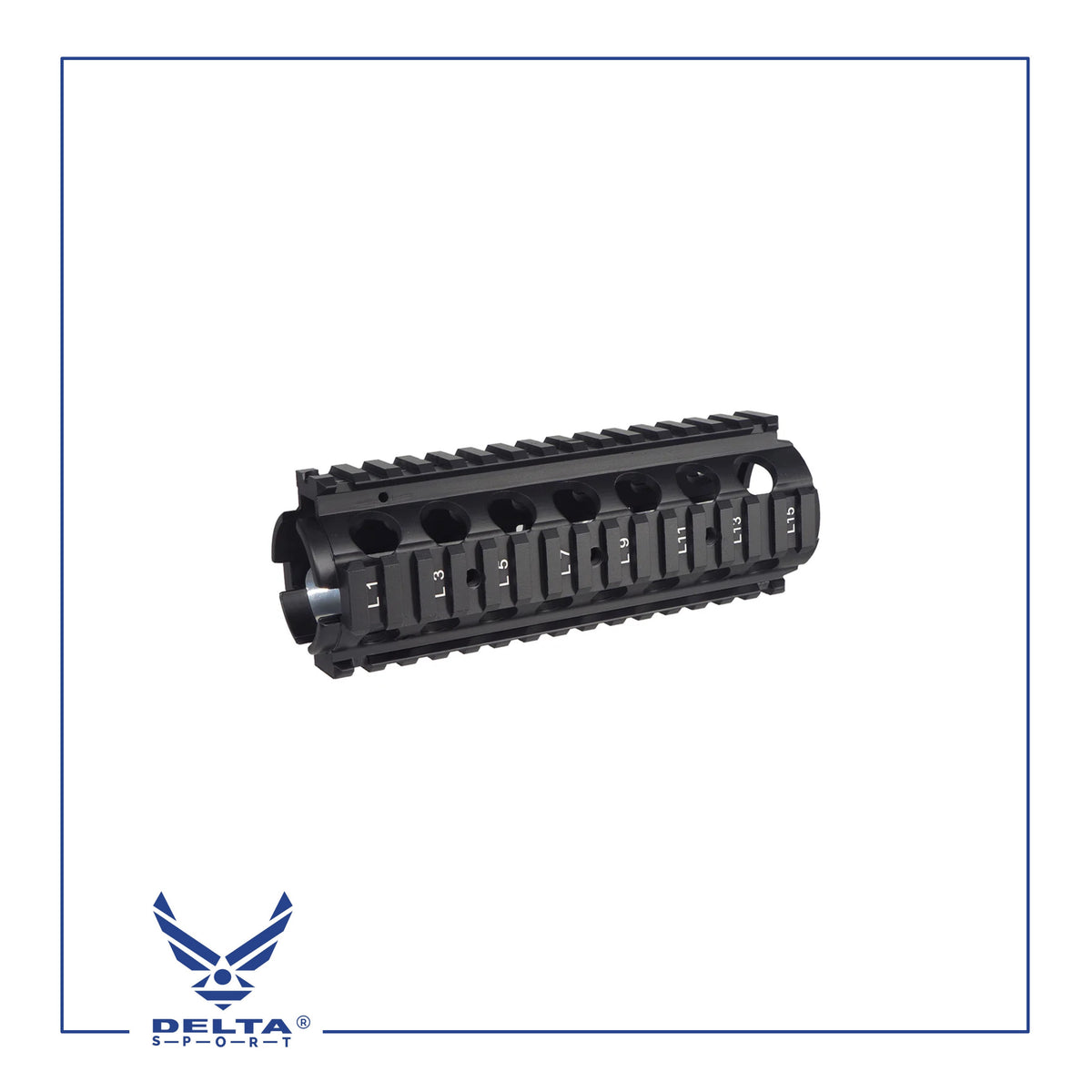 🔹M4 6.5” RIS Quad Rail Handguard.