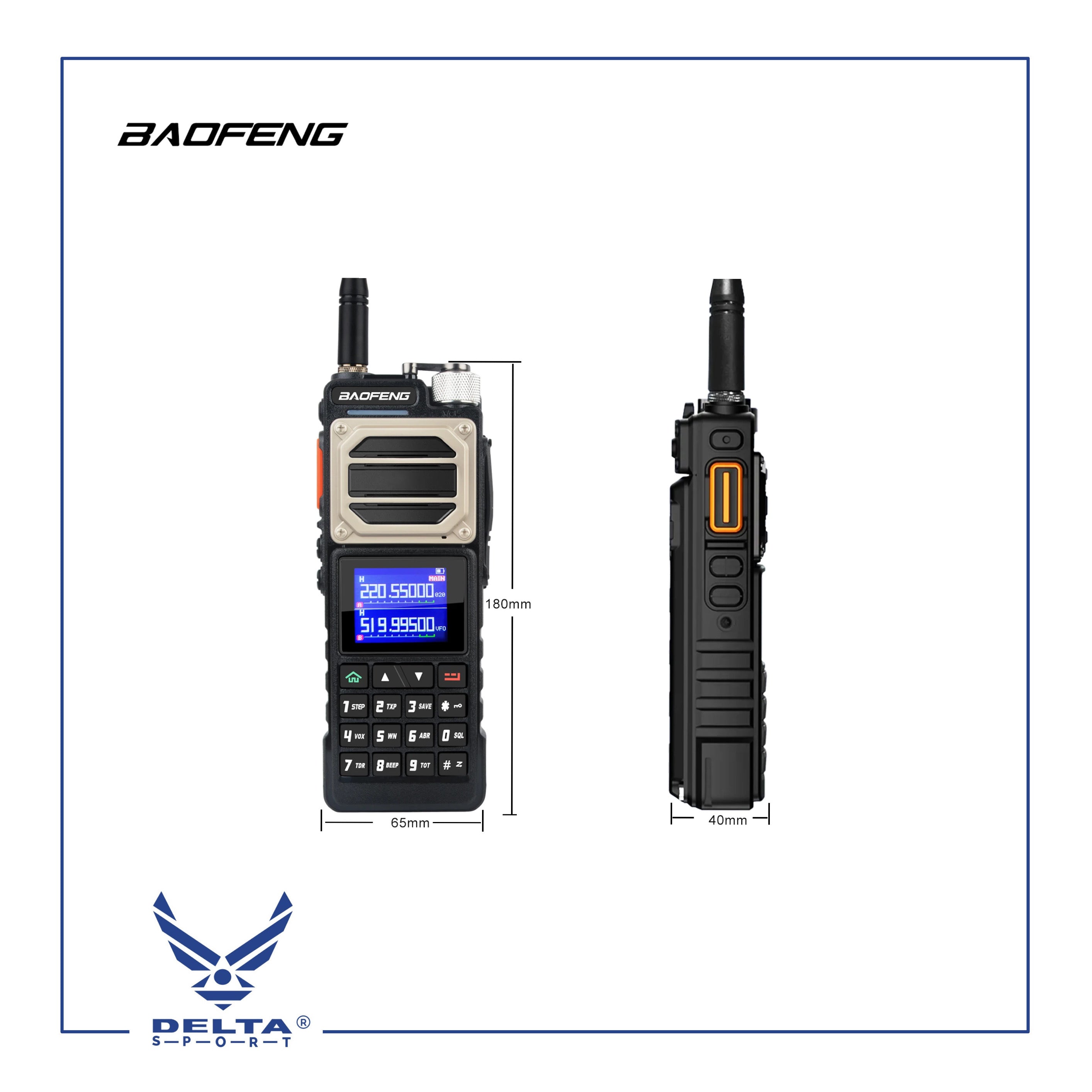 🔹BAOFENG UV-25 Pro Max 10W.