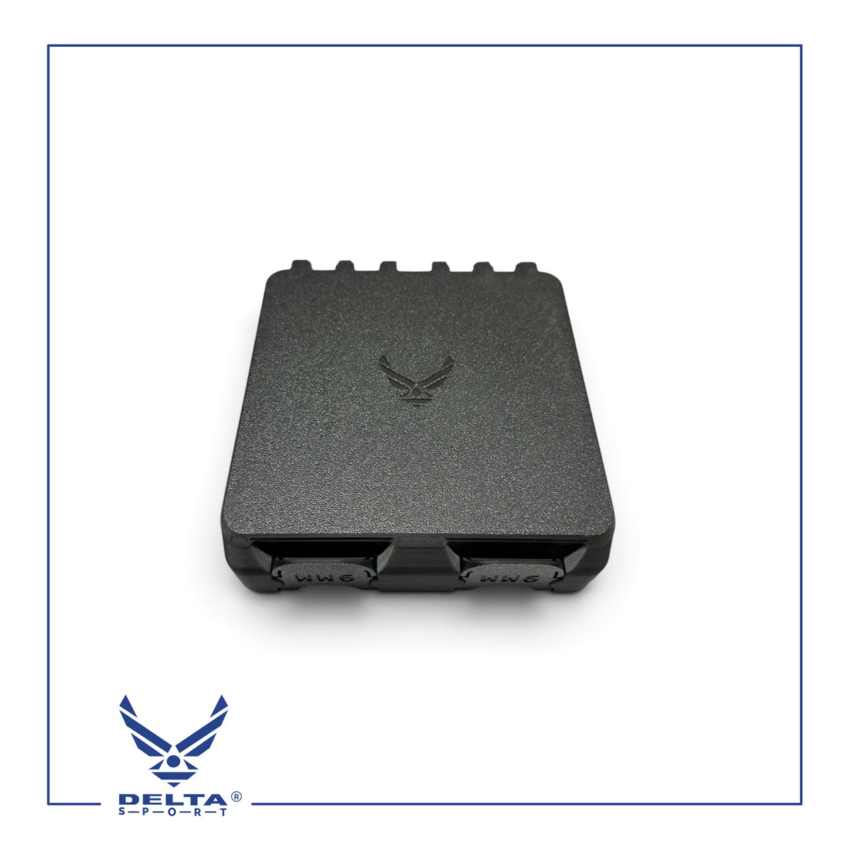 🔹DELTASPORT® 9MM Ammo Storage Case – 100 Rounds.