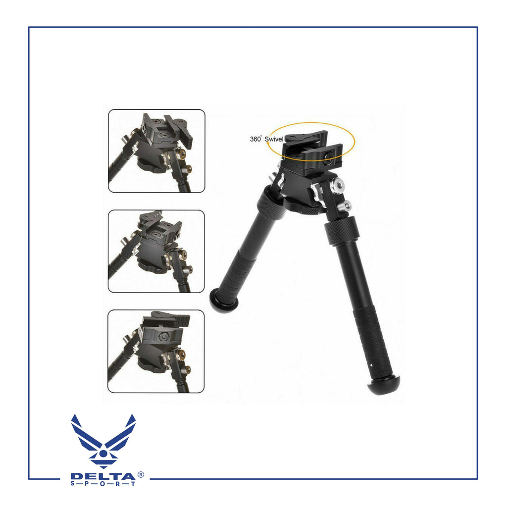 🔹Adjustable Tactical Bipod Picatinny Rail.