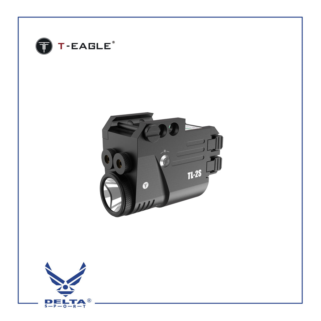 🔹T-EAGLE TL-2S Flashlight With Laser.