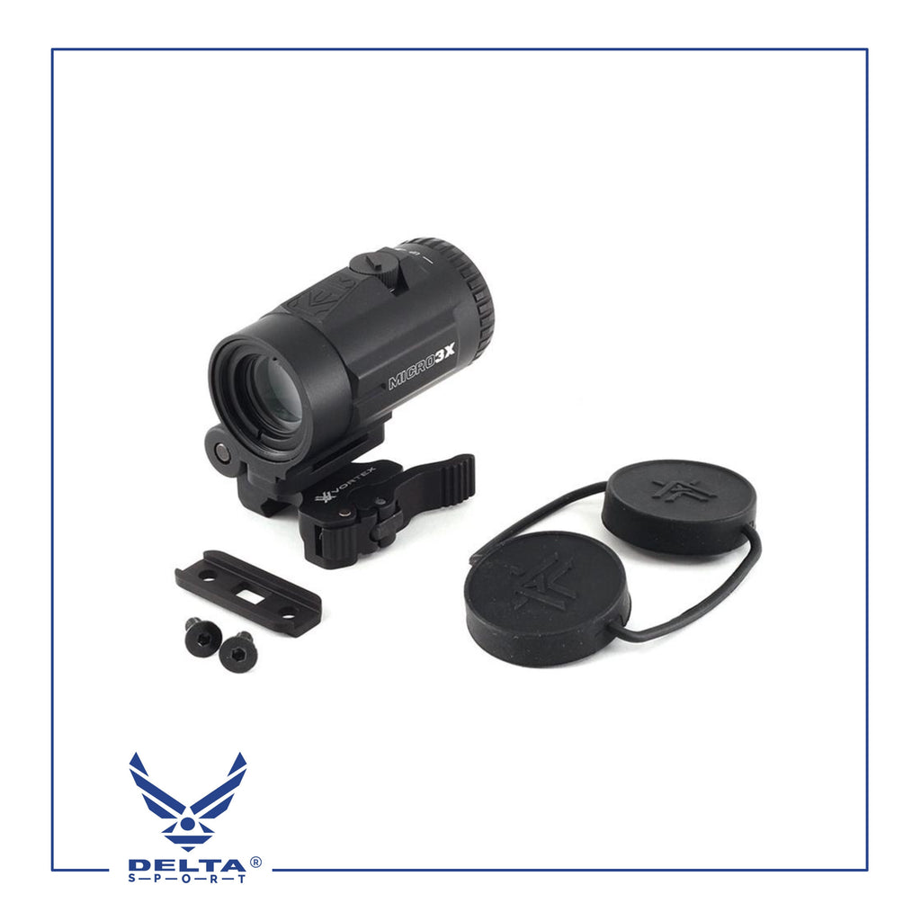 🔹Vortex SPARC Red Dot Sight (2MOA) with Microx Magnifier 3X.