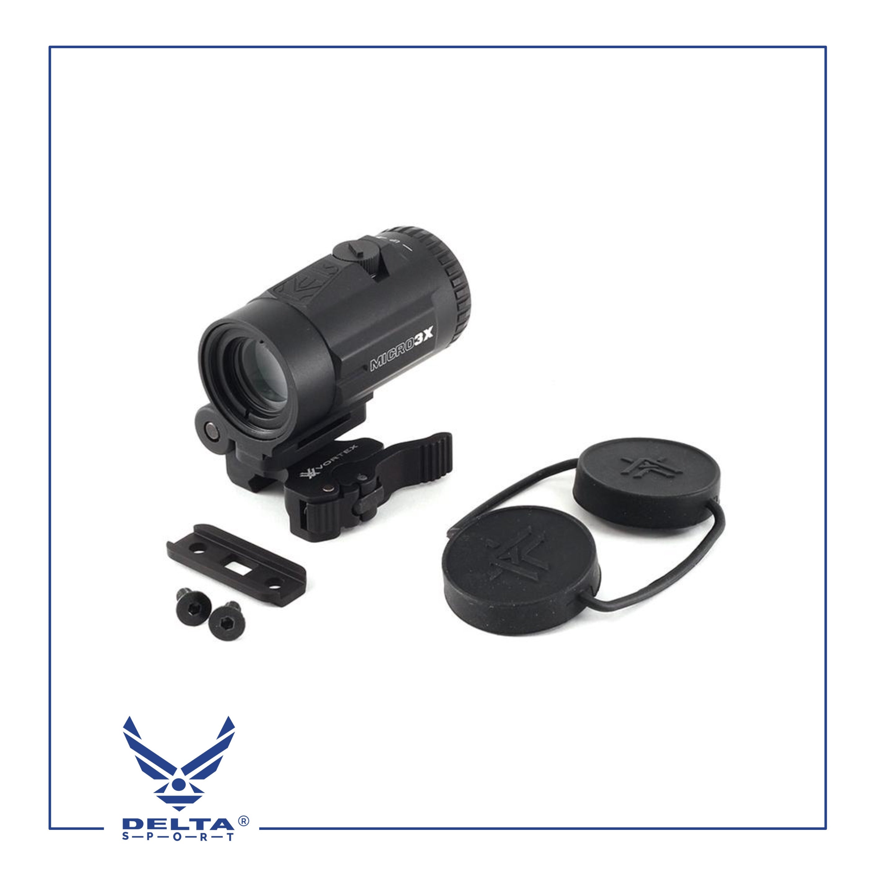 🔹Vortex SPARC Red Dot Sight (2MOA) with Microx Magnifier 3X.