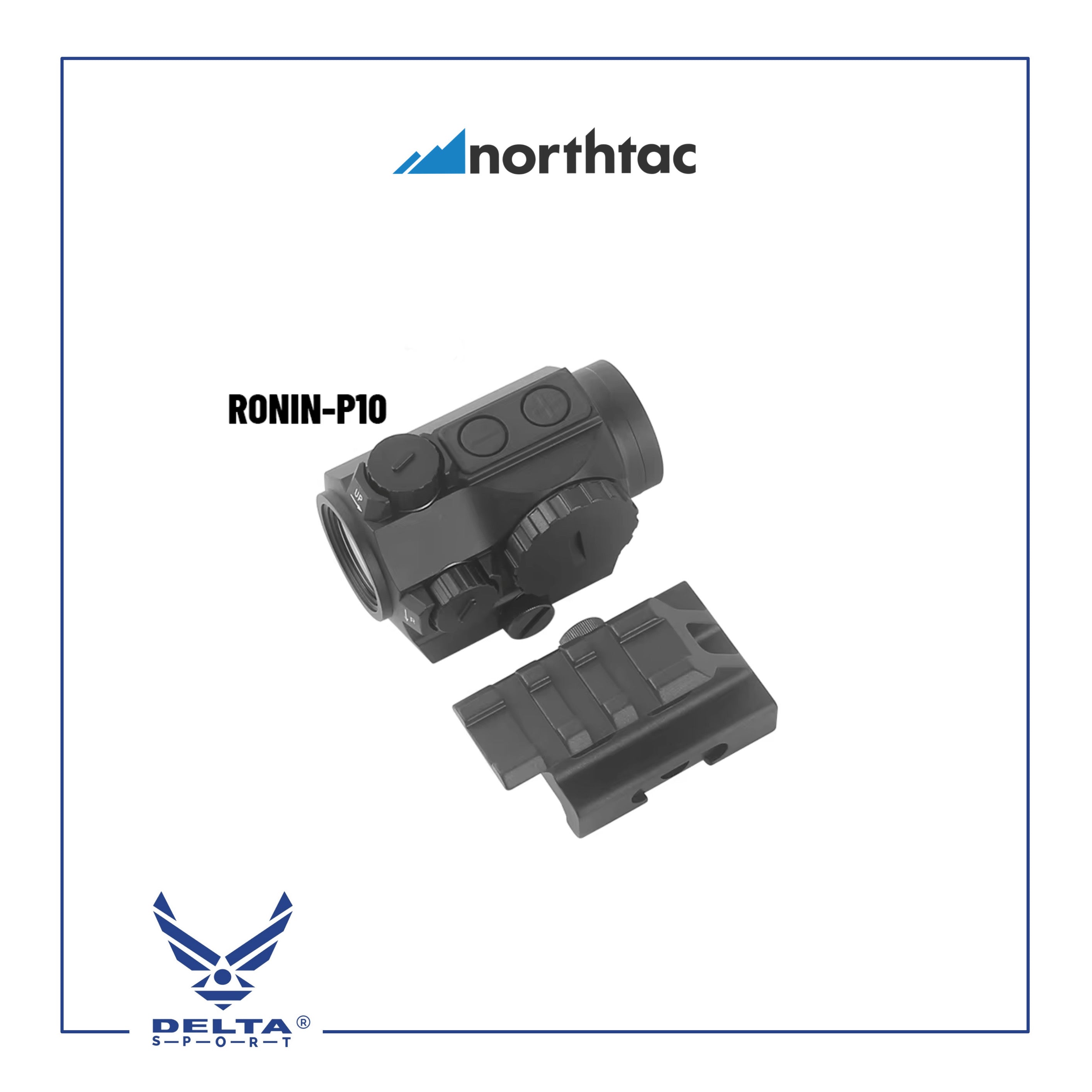 🔹Northtac Ronin P-10 RED DOT SIGHT 1X20MM.