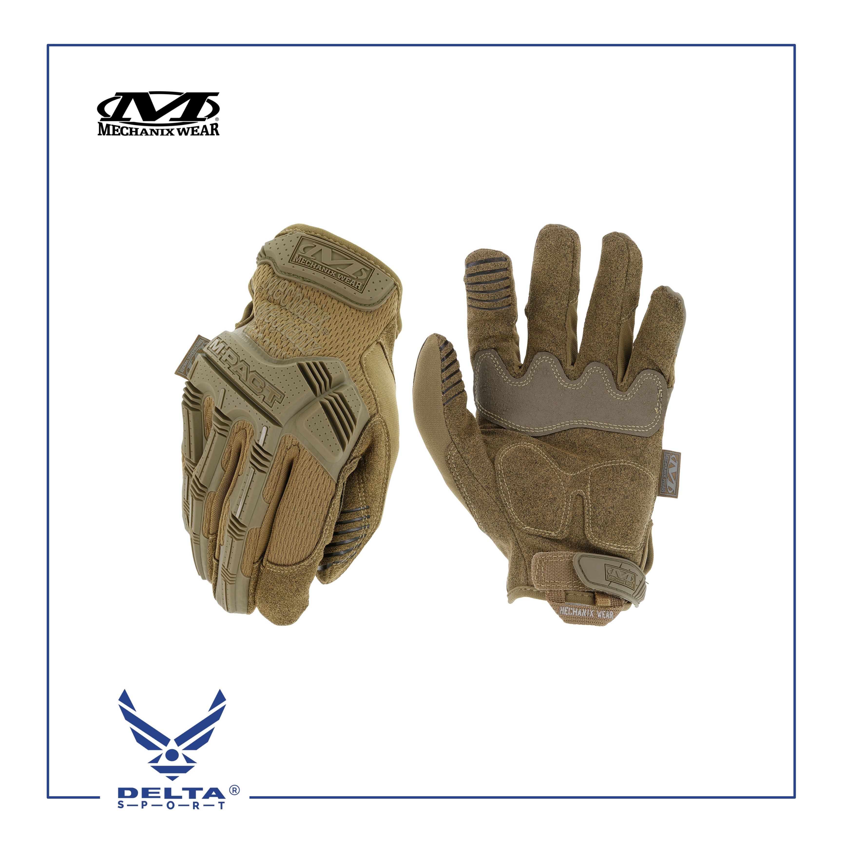 🔹Mechanix M-Pact ® Gloves Coyote.