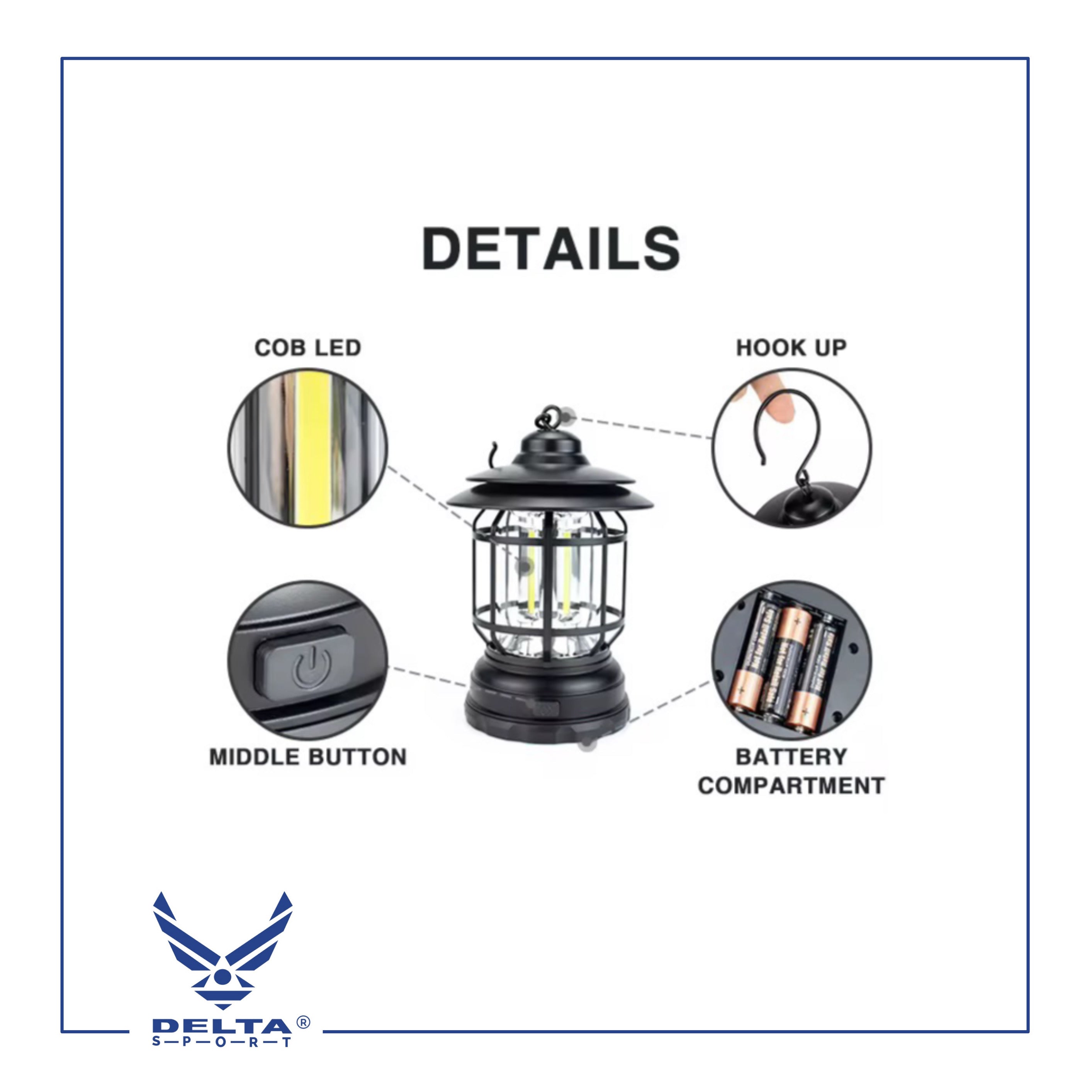 🔹Camping Lamp GB-22.