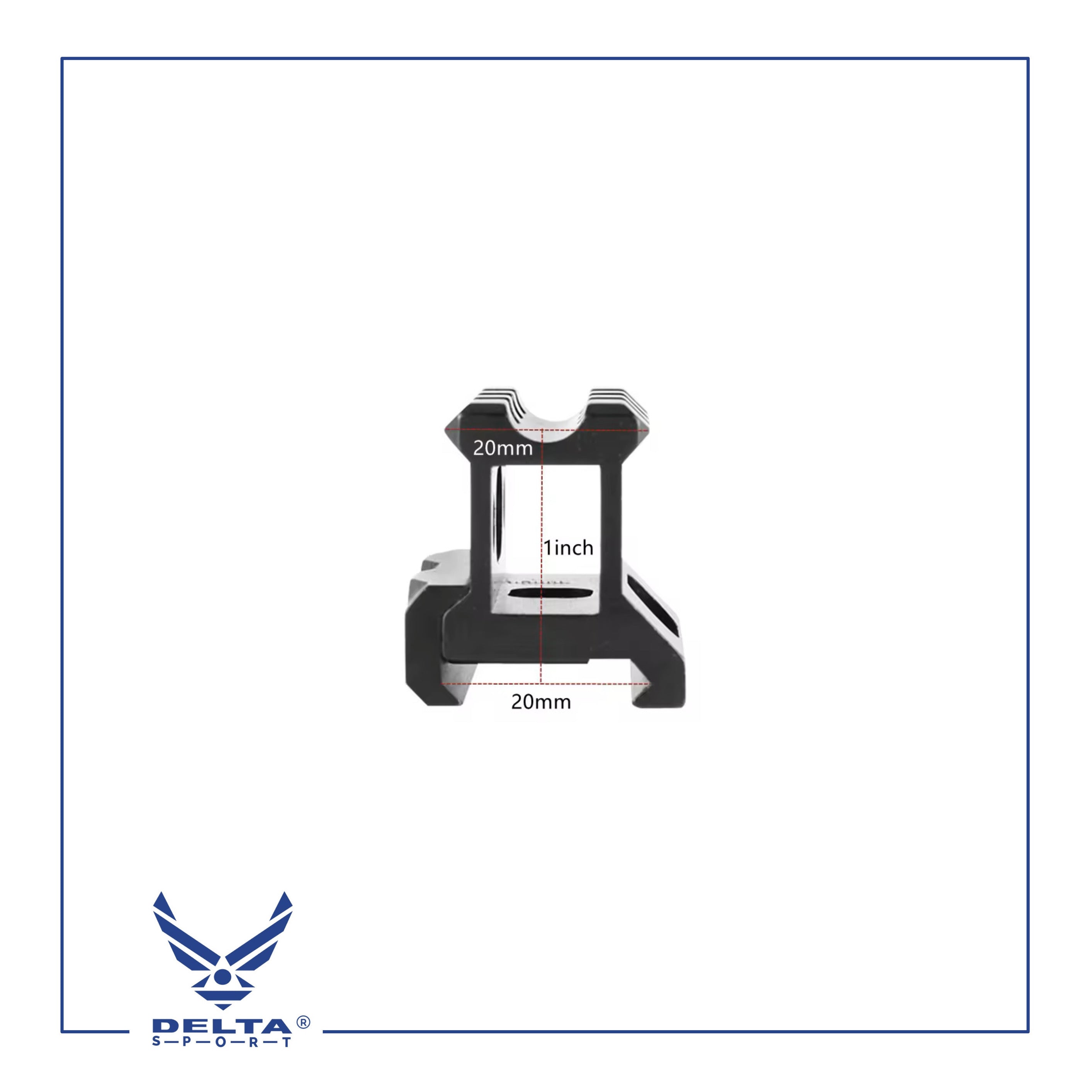 🔹UTG Red Dot Riser Mount.