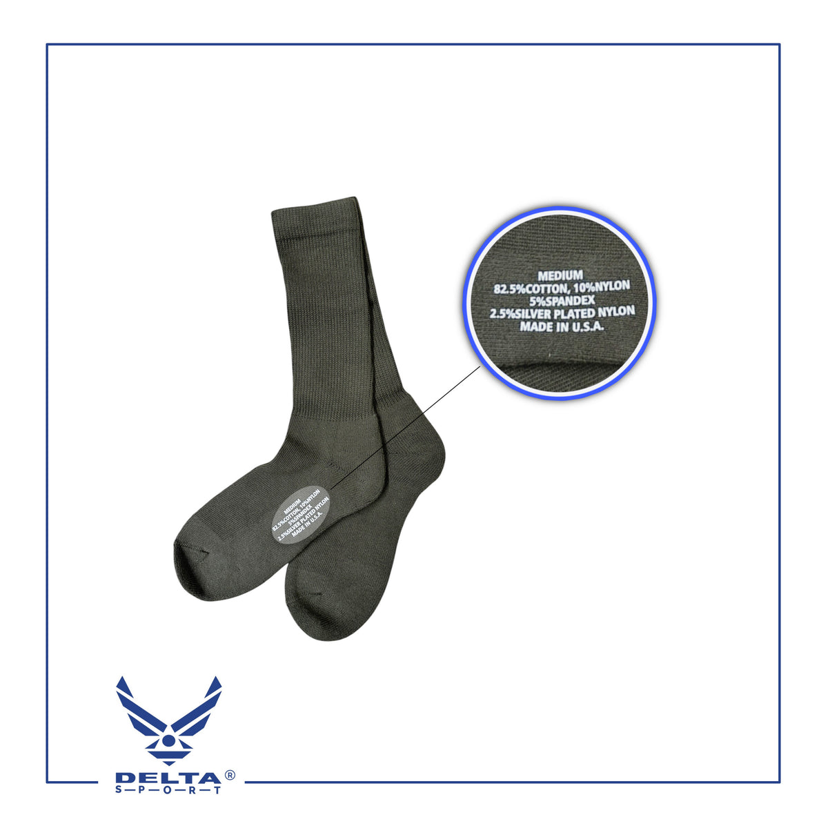 🔹DELTA ® Rangers Socks
Built for comfort, durability & tactical everyday use.