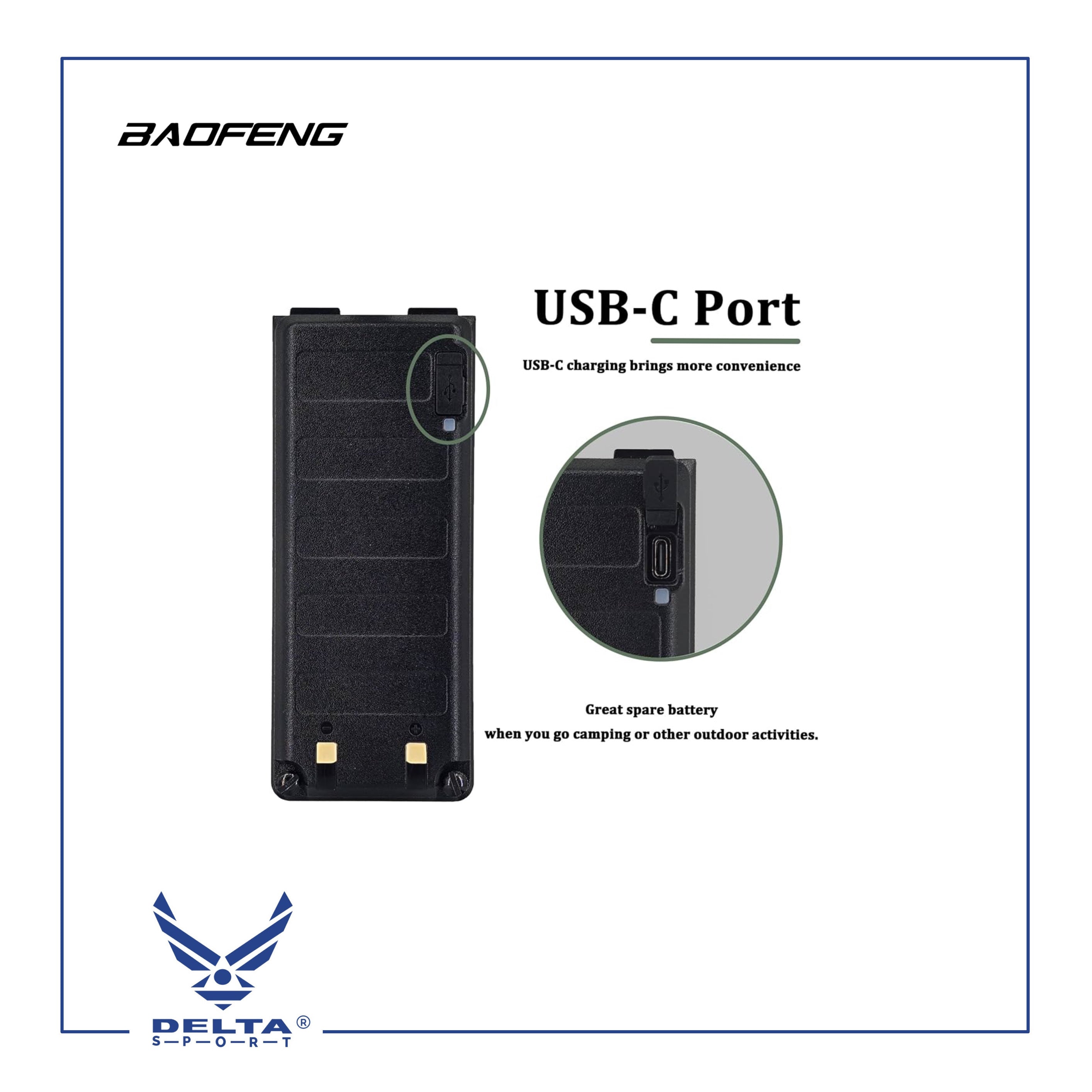 🔹BAOFENG UV-25 Pro Max 10W.