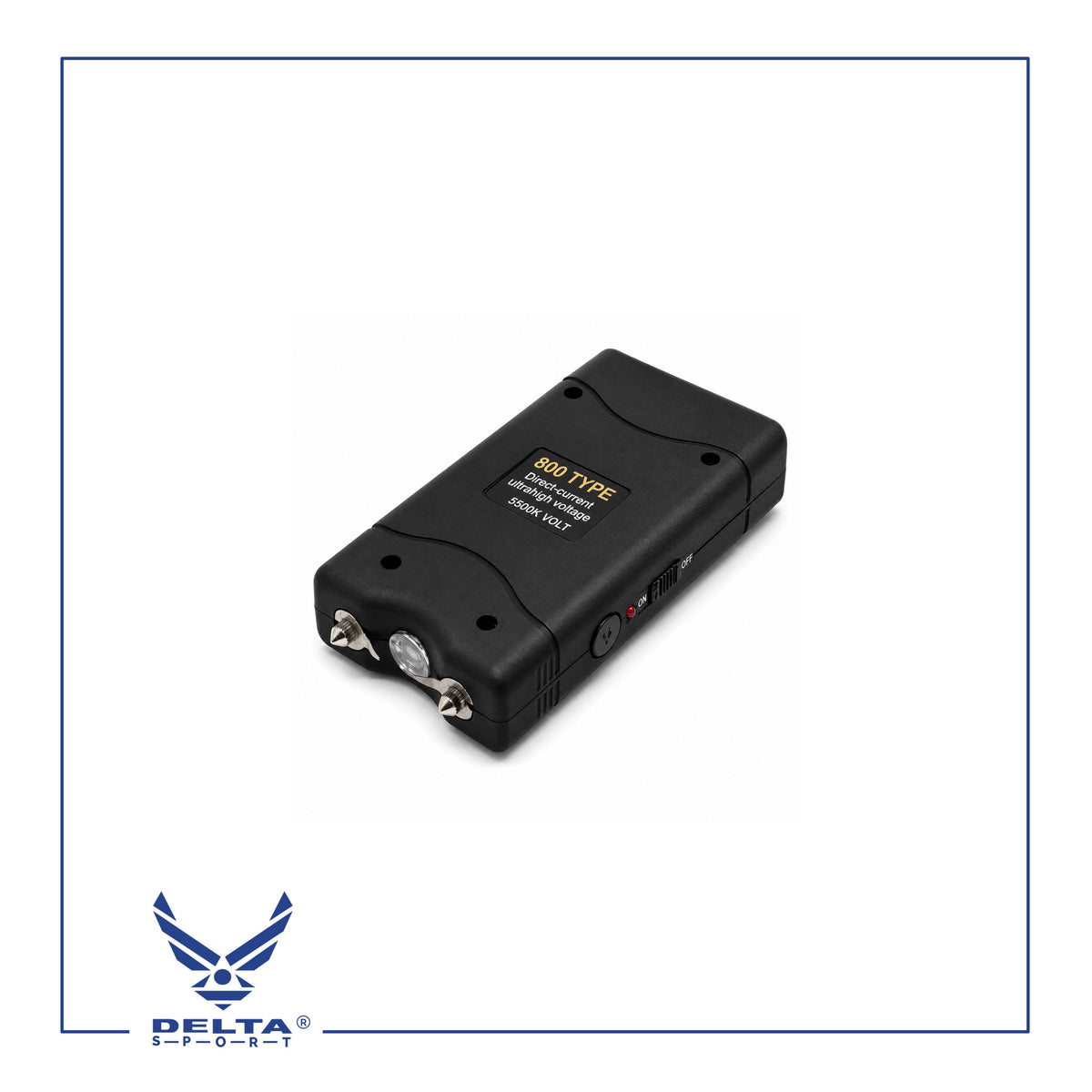 🔹800 Type Rechargeable Stun Gun with LED Light.