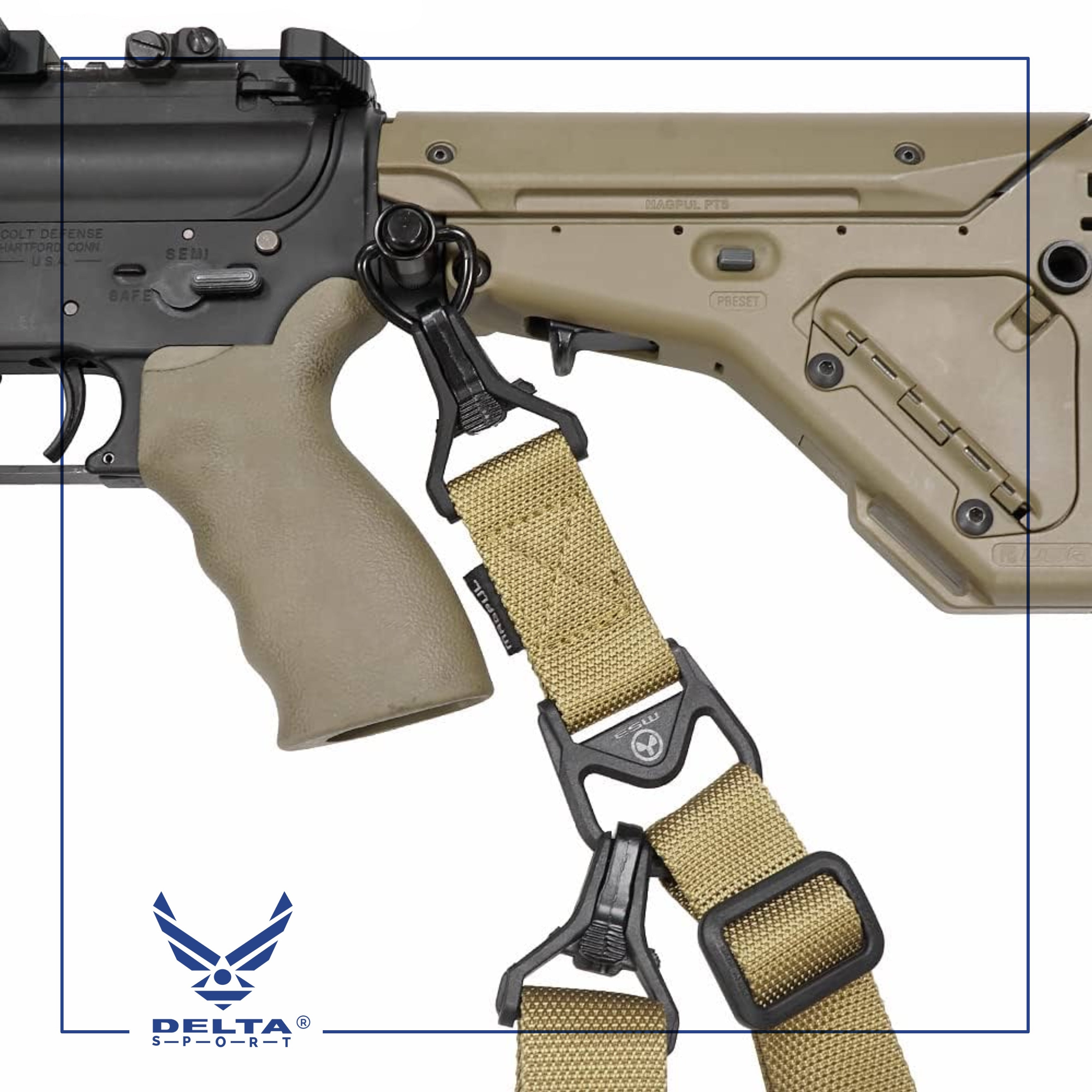 🔹Heavy Duty Nylon Mag Pull MS3 Sling.