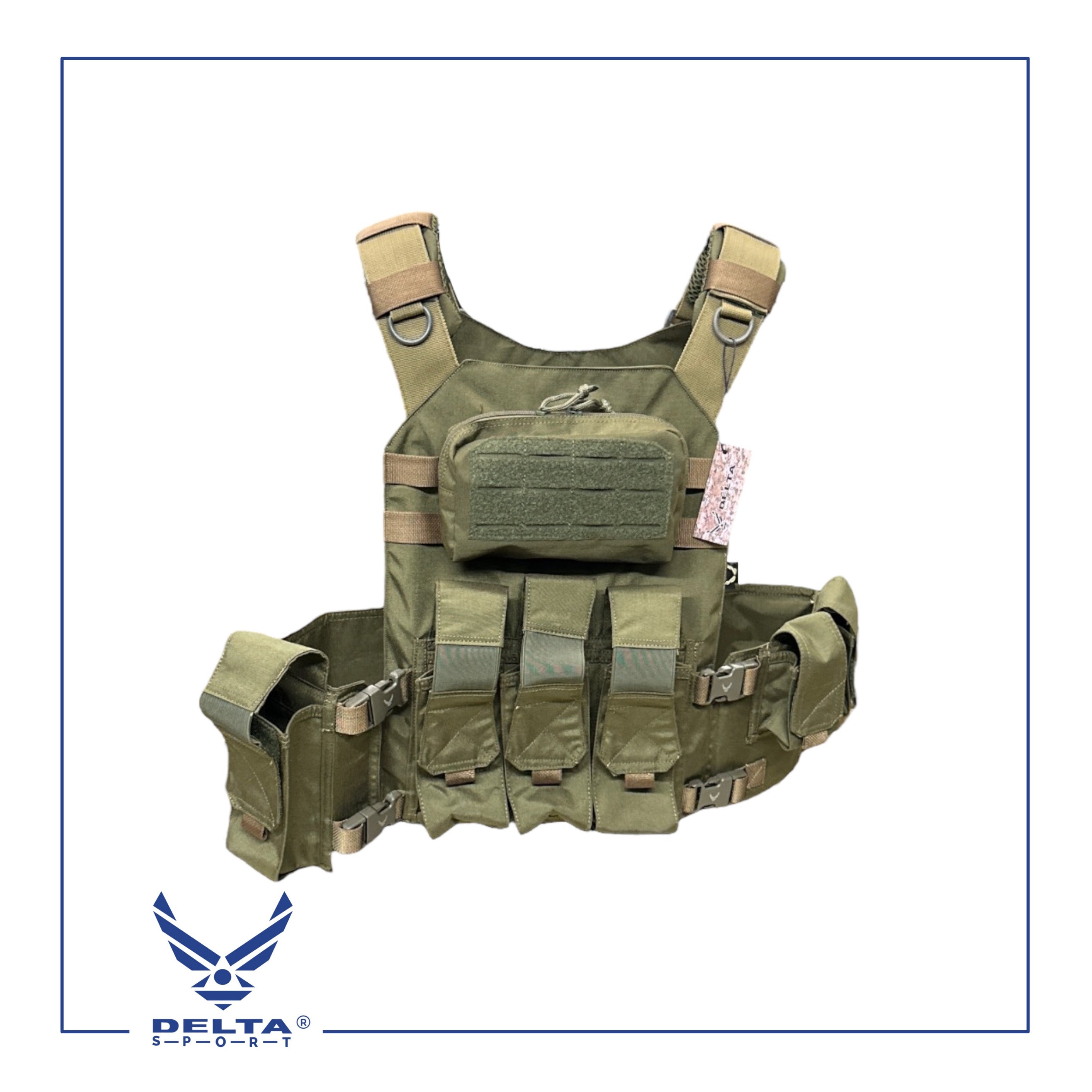 🔹DELTA Adjustable Tactical Vest Quick Release.