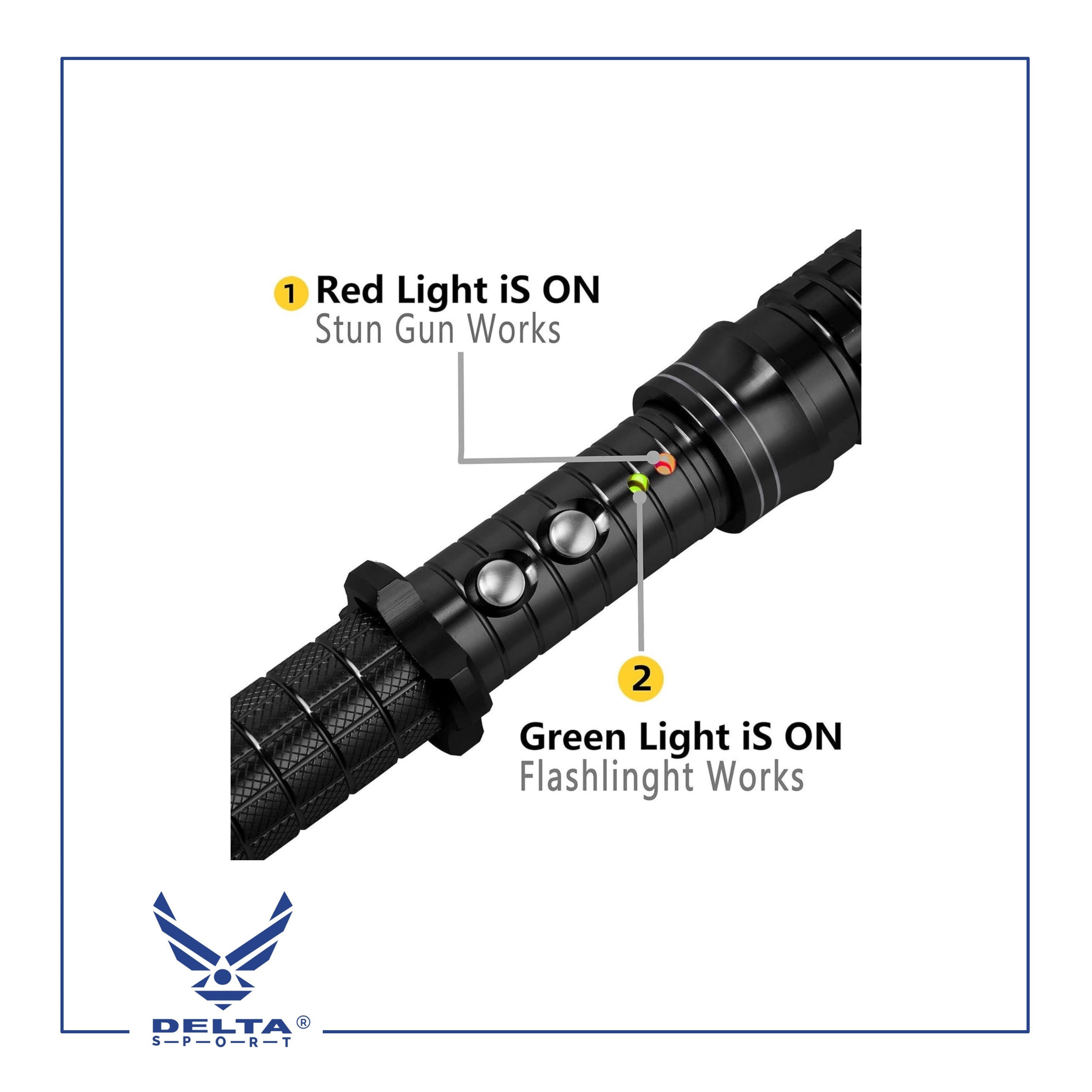🔹HY-X10 Electric Stun Flashlight.