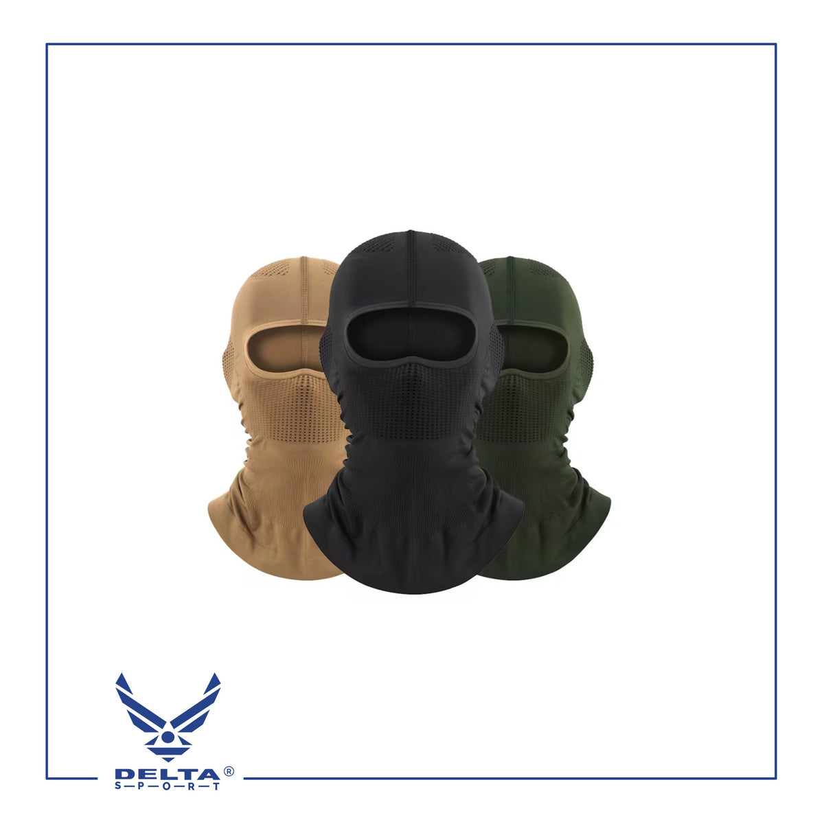 🔹Elastic Breathable Full-Face Mask.