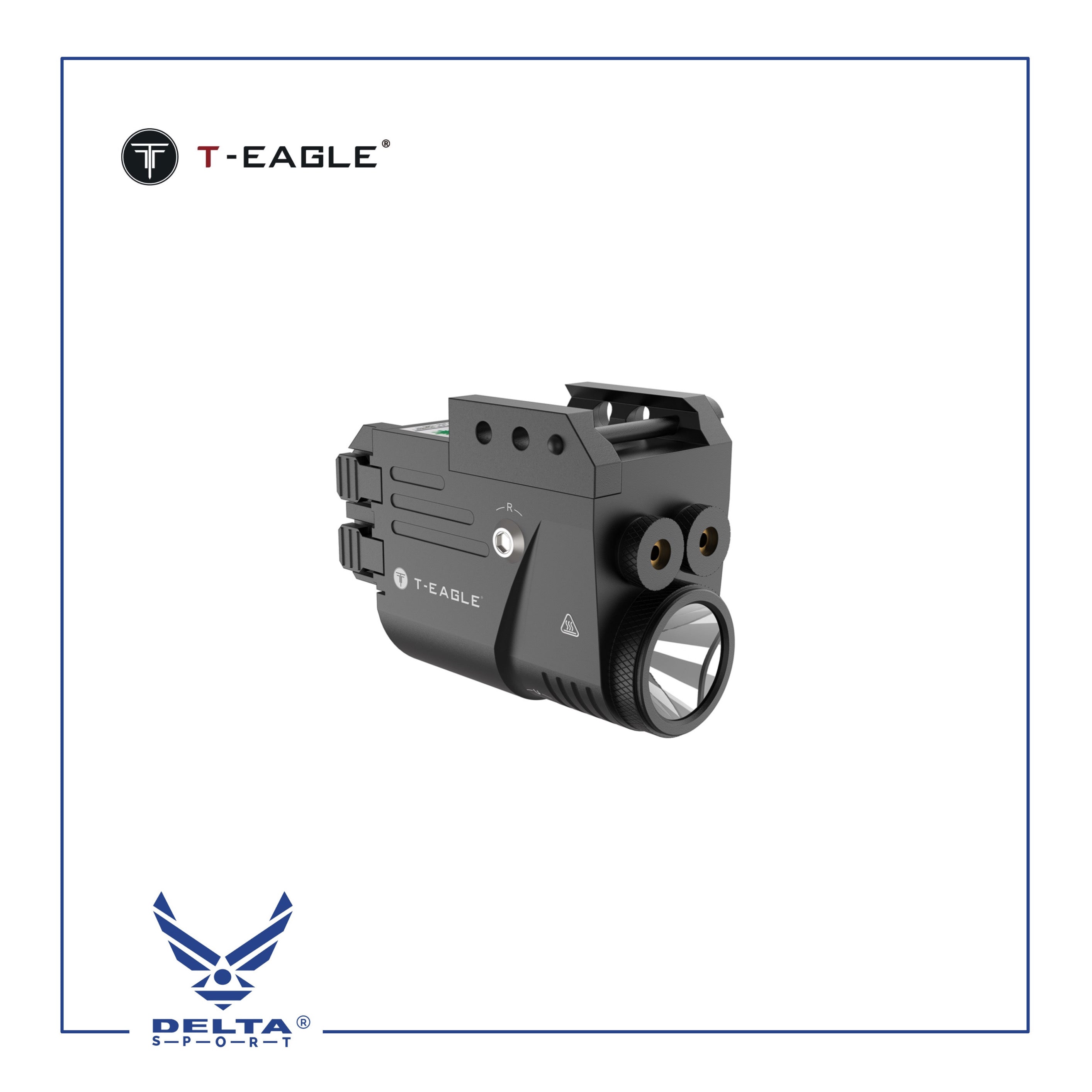 🔹T-EAGLE TL-2S Flashlight With Laser.