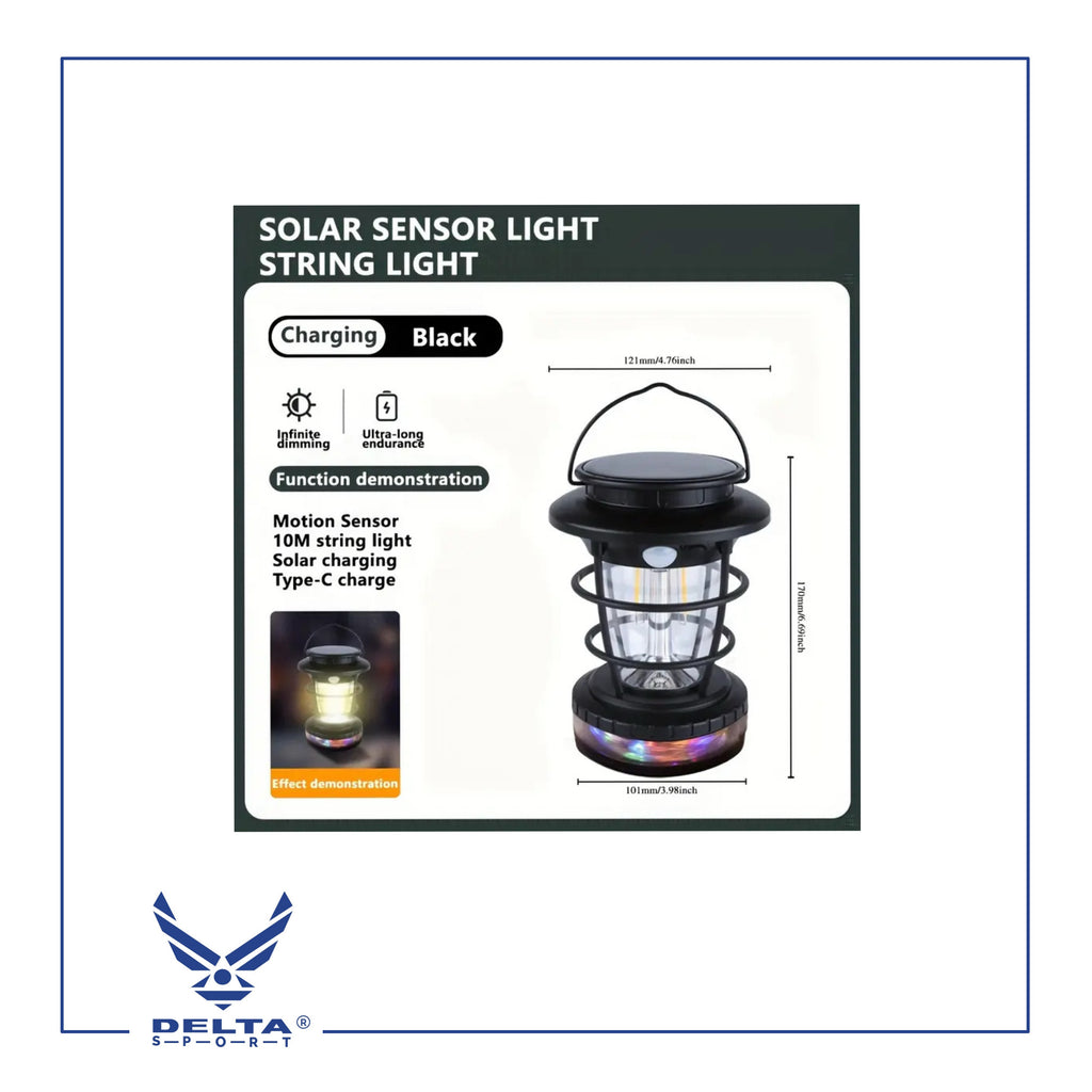 🔹HOP-8819 Solar Sensor Light & String Light.