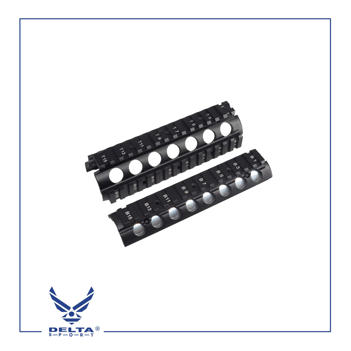 🔹M4 6.5” RIS Quad Rail Handguard.