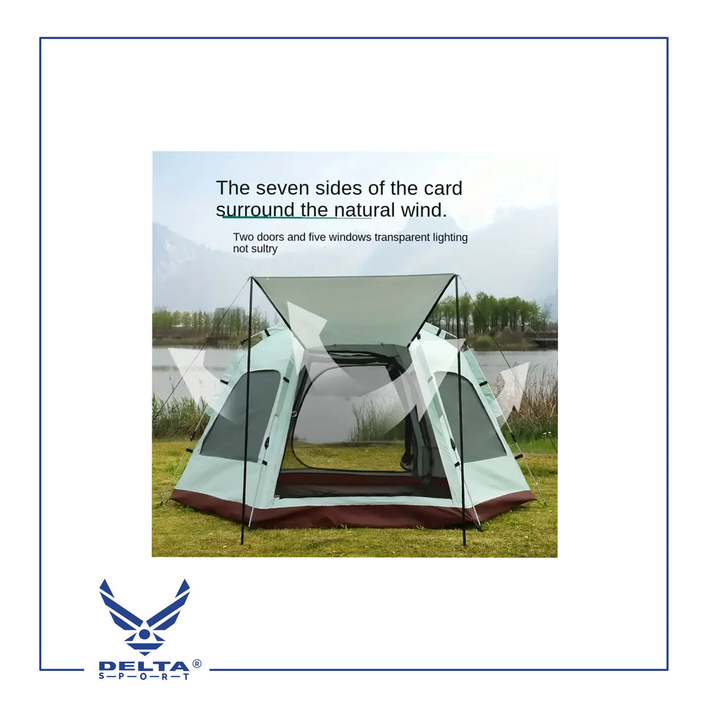 🔹New Hexagonal Automatic Tent – SZ-WHK006.