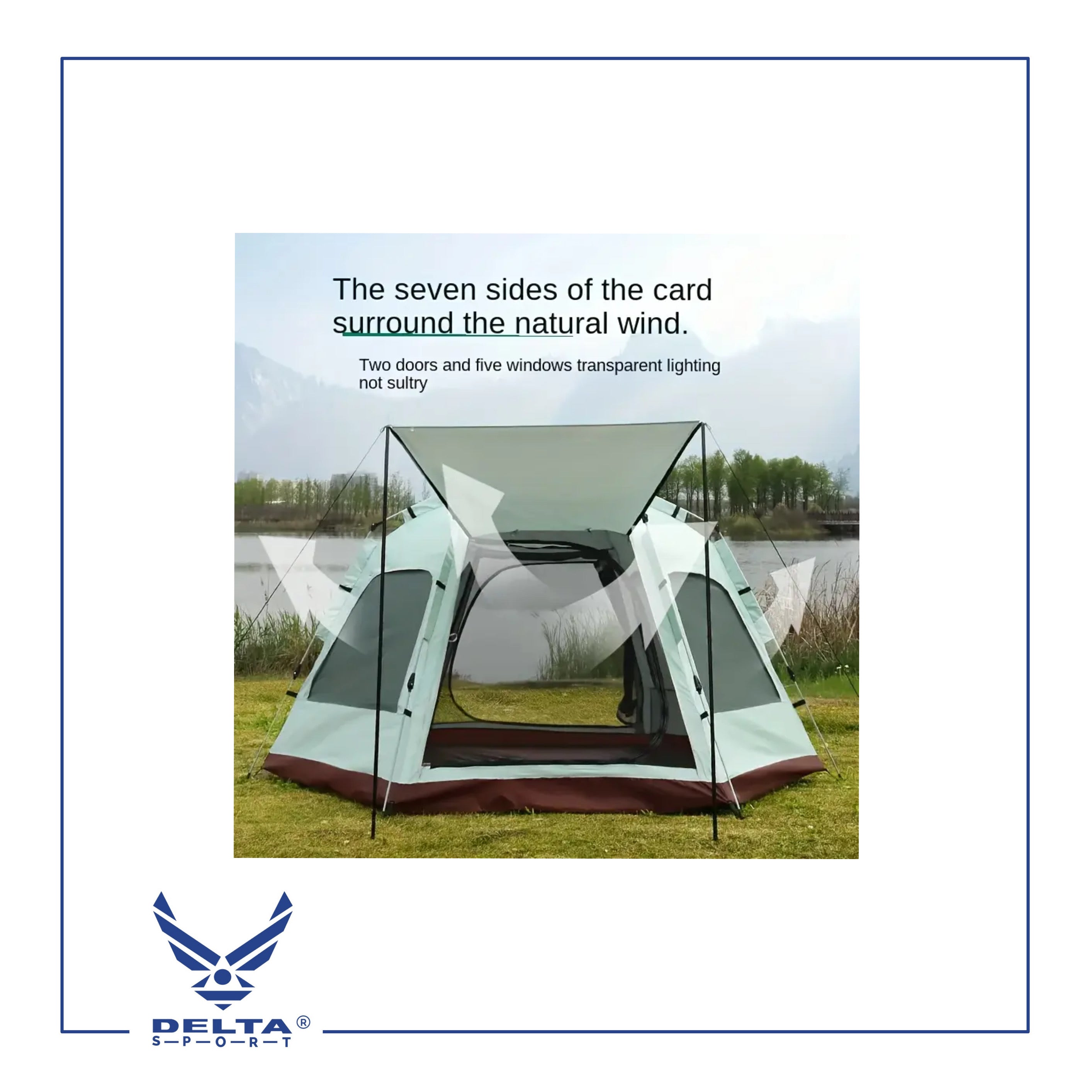 🔹New Hexagonal Automatic Tent – SZ-WHK006.