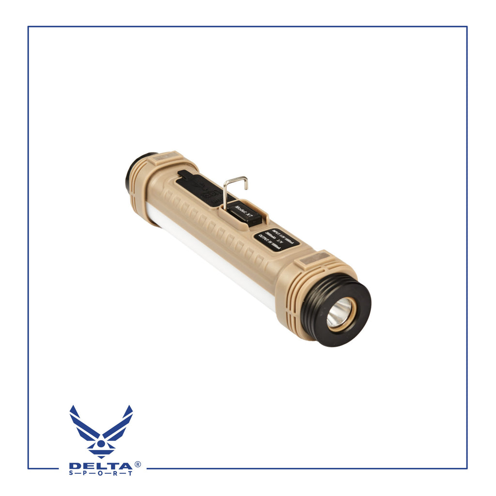 🔹Rechargeable Functional Flashlight X7-60B (21cm).