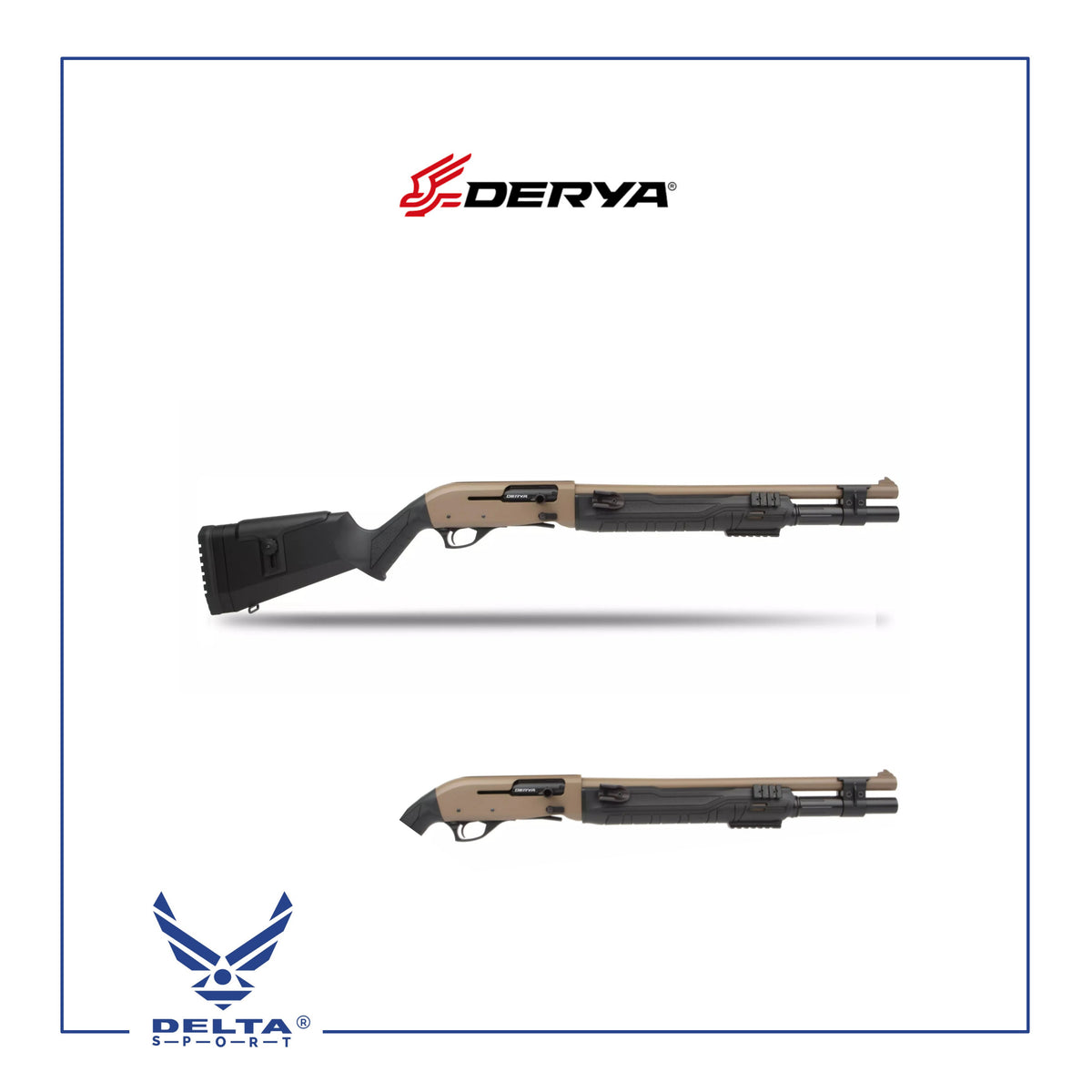 🔹DERYA LION XT-411 Tactical Shotgun | 12 Gauge.