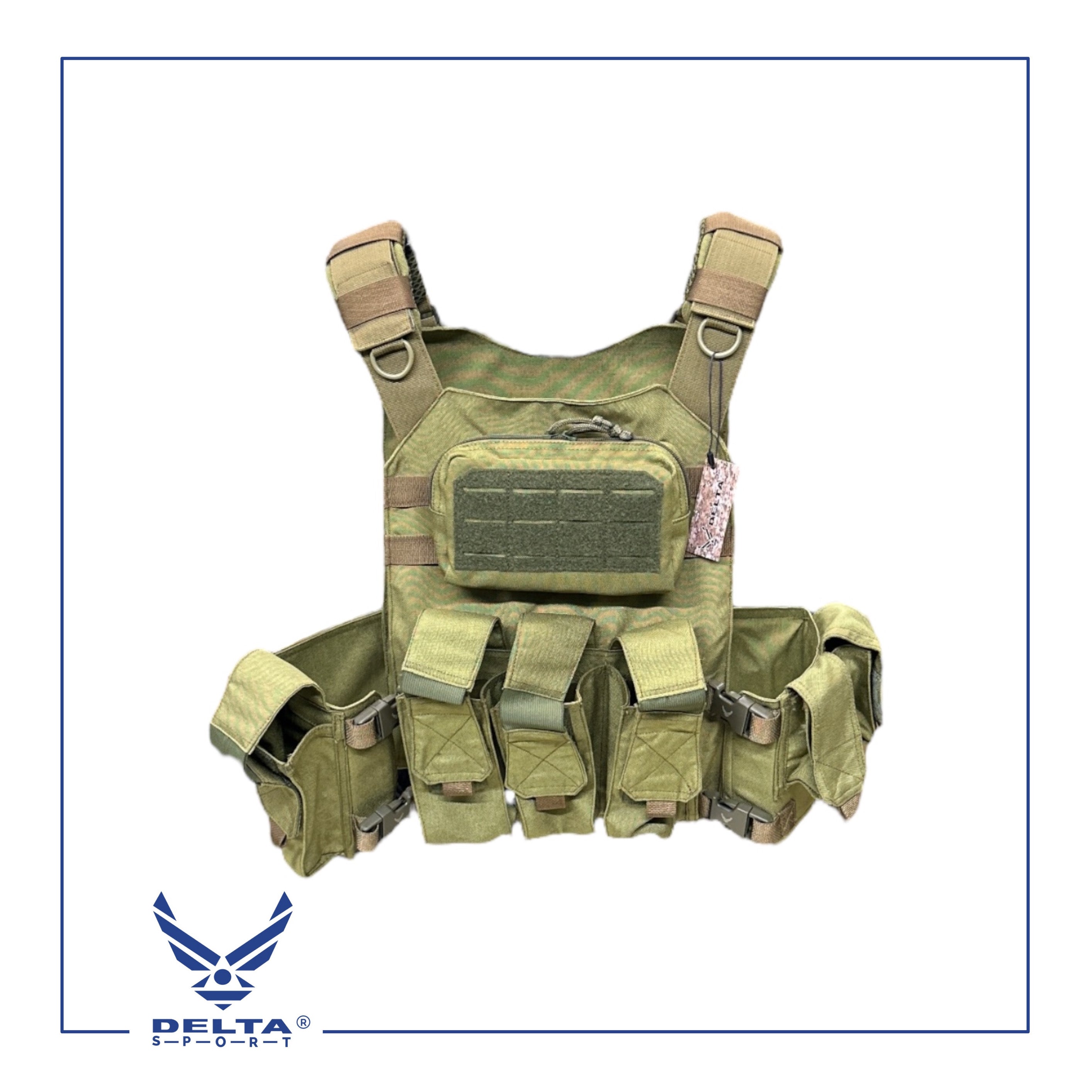 🔹DELTA Adjustable Tactical Vest Quick Release.