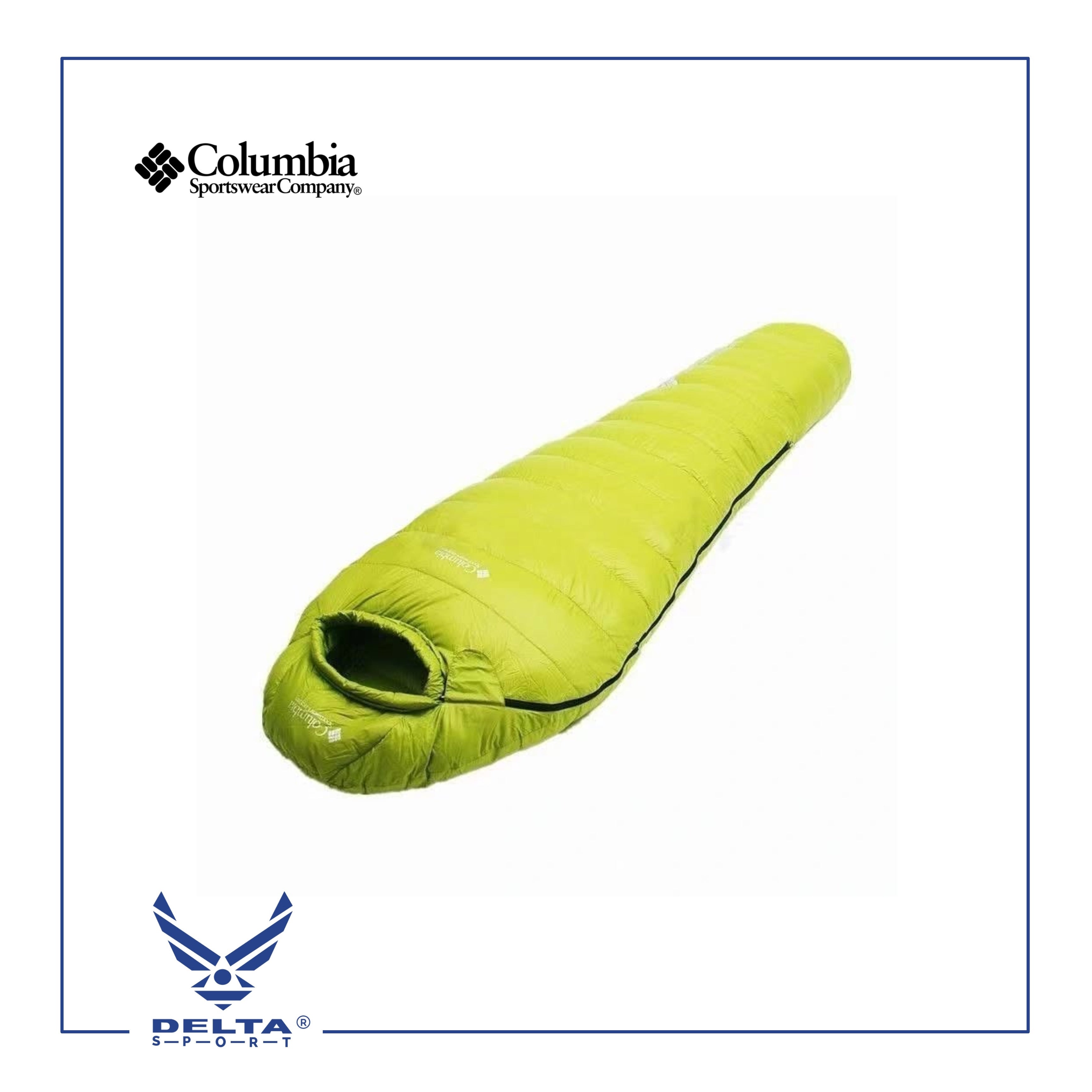 🔹Columbia MUMMY sleeping bag Lightweight and Portable for Camping, Hiking & Outdoor Use.