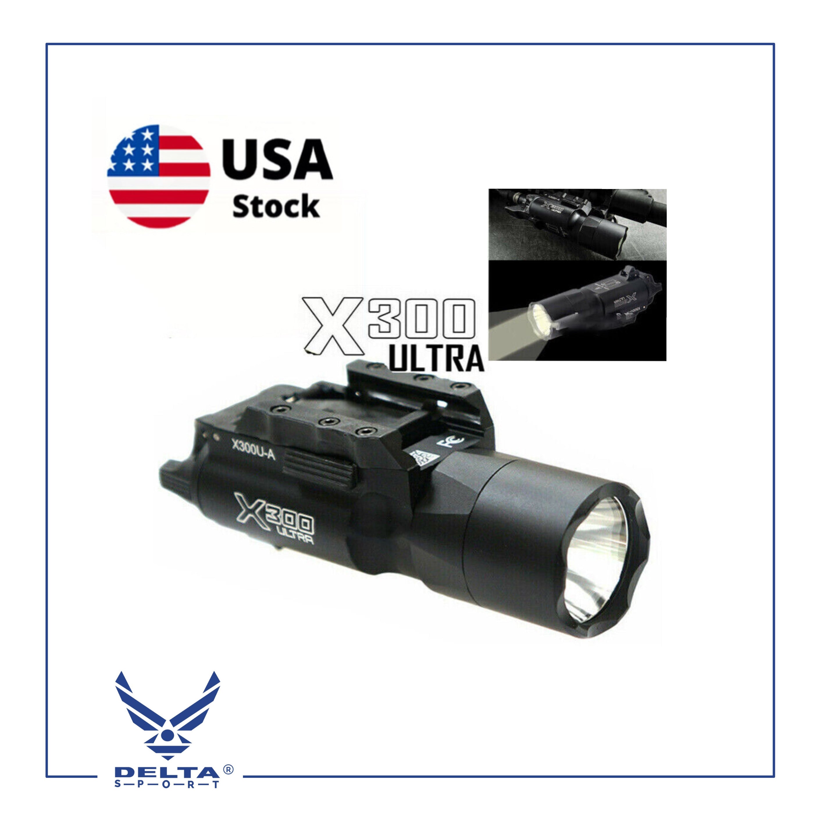 🔹SUREFIRE X300U-A ULTRA WEAPON LIGHT.