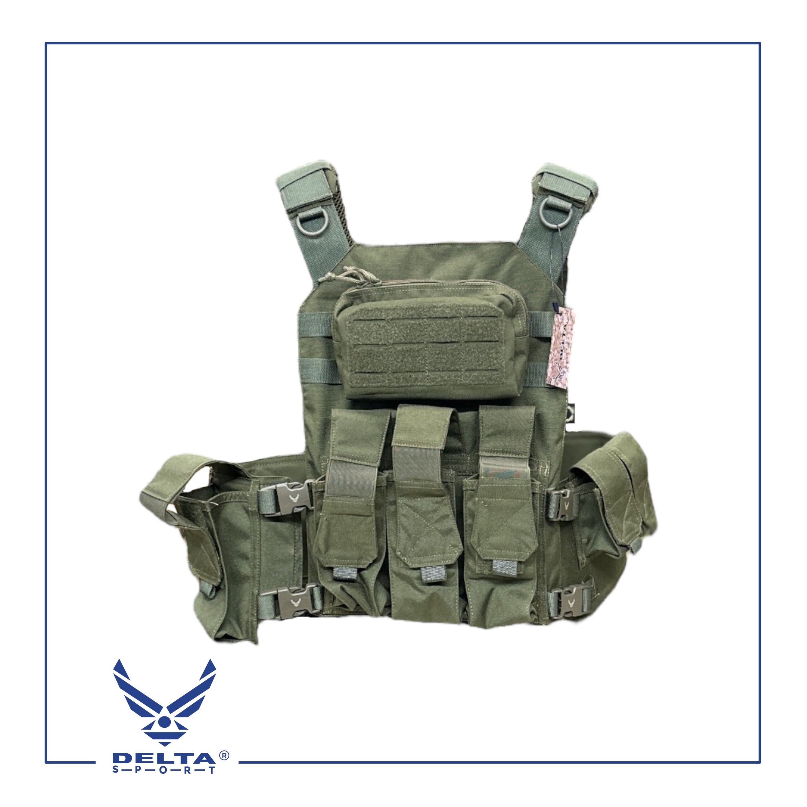 🔹DELTA Adjustable Tactical Vest Quick Release.