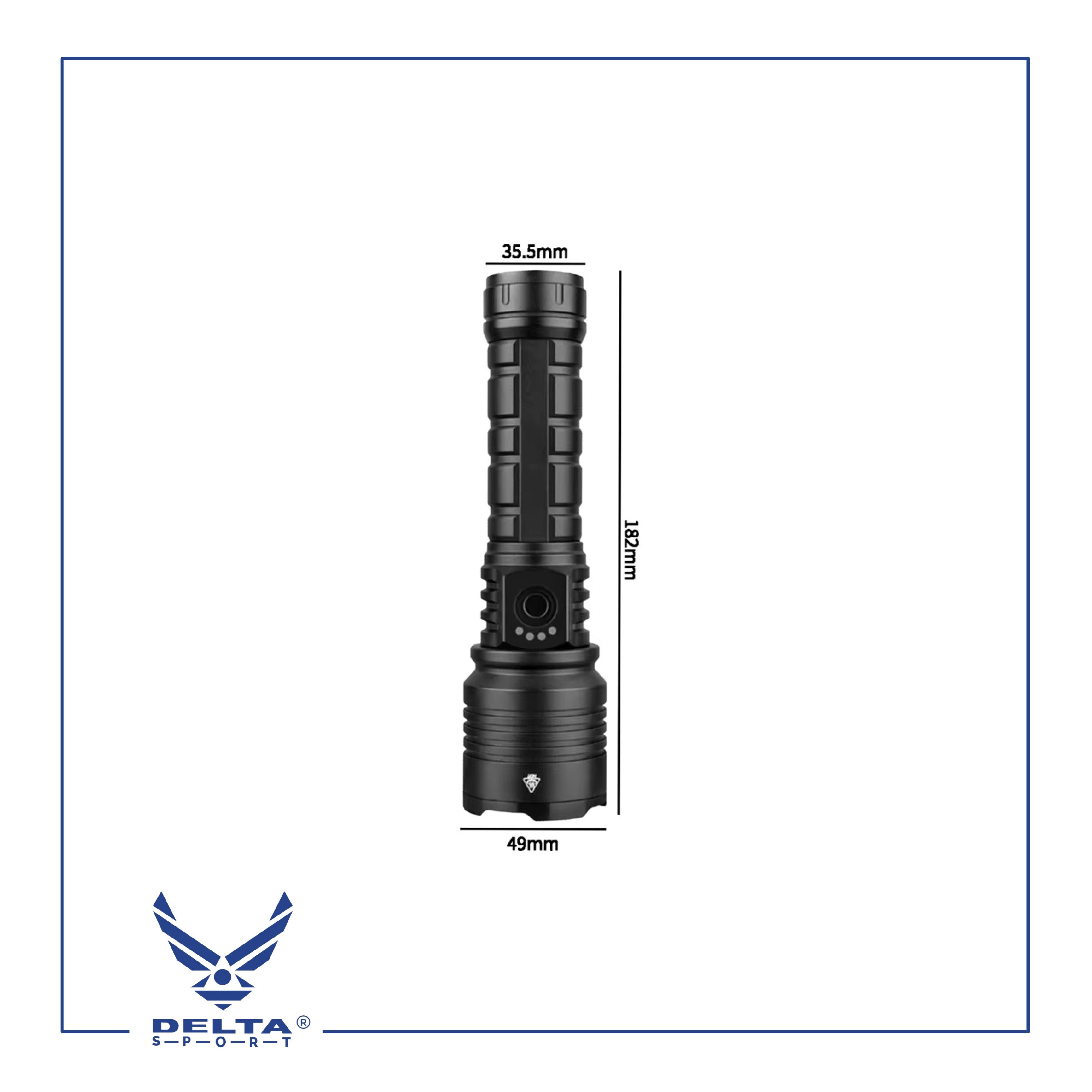 🔹Tactical Flashlight T3.