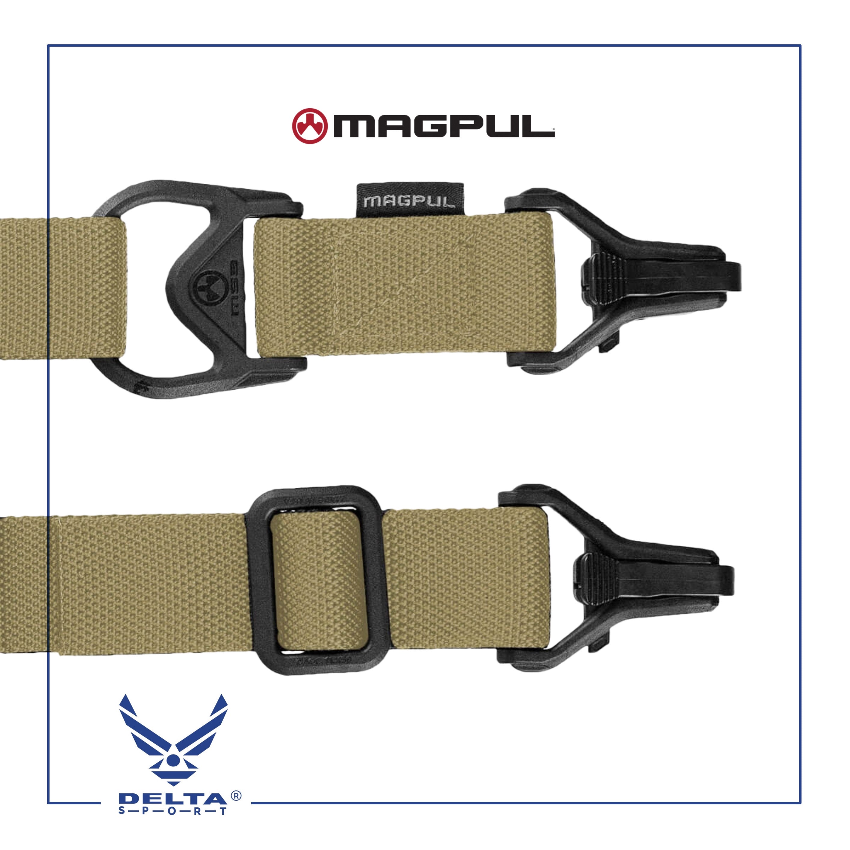 🔹Heavy Duty Nylon Mag Pull MS3 Sling.