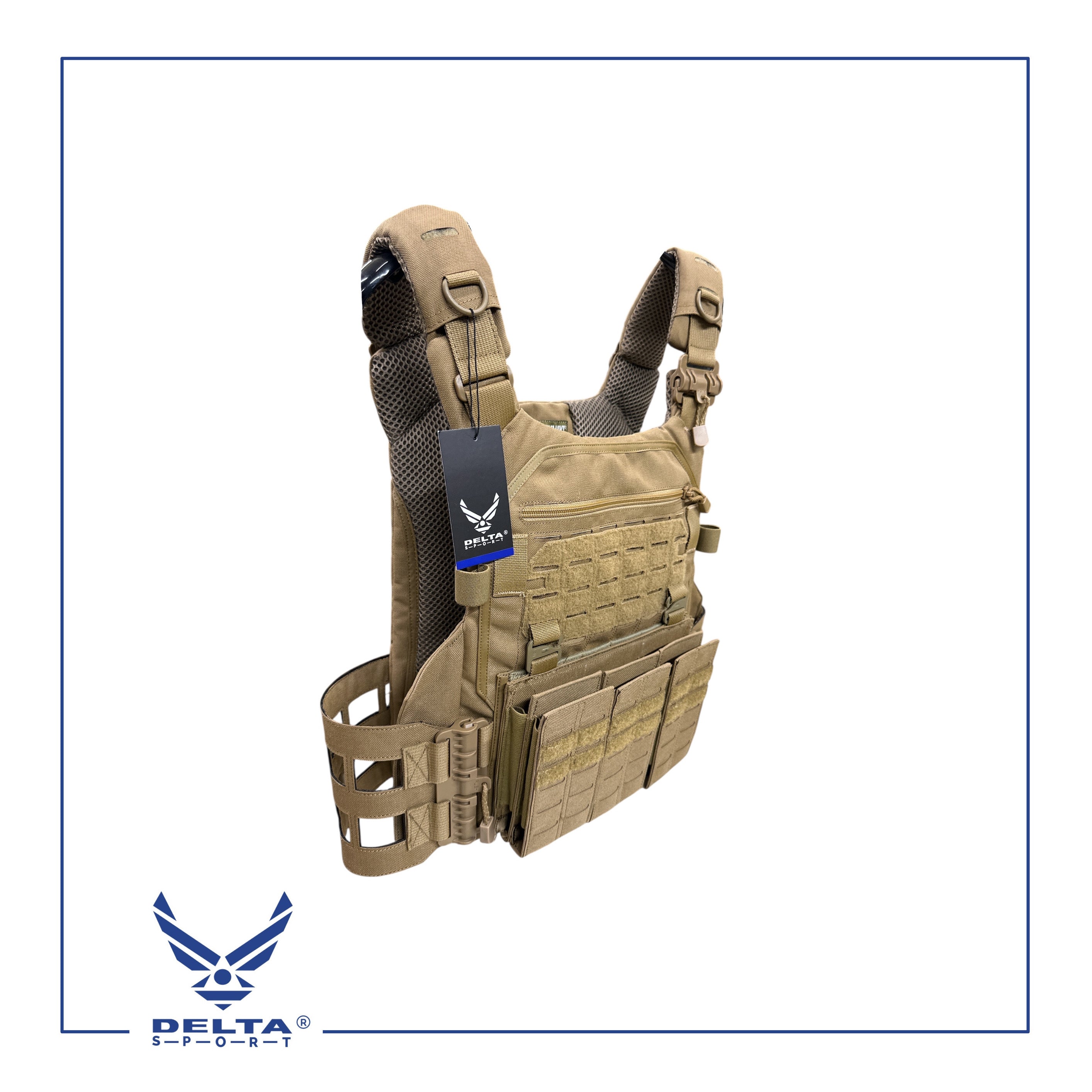 🔹BLACKHAWK ! Laser Cut Tactical Vest.