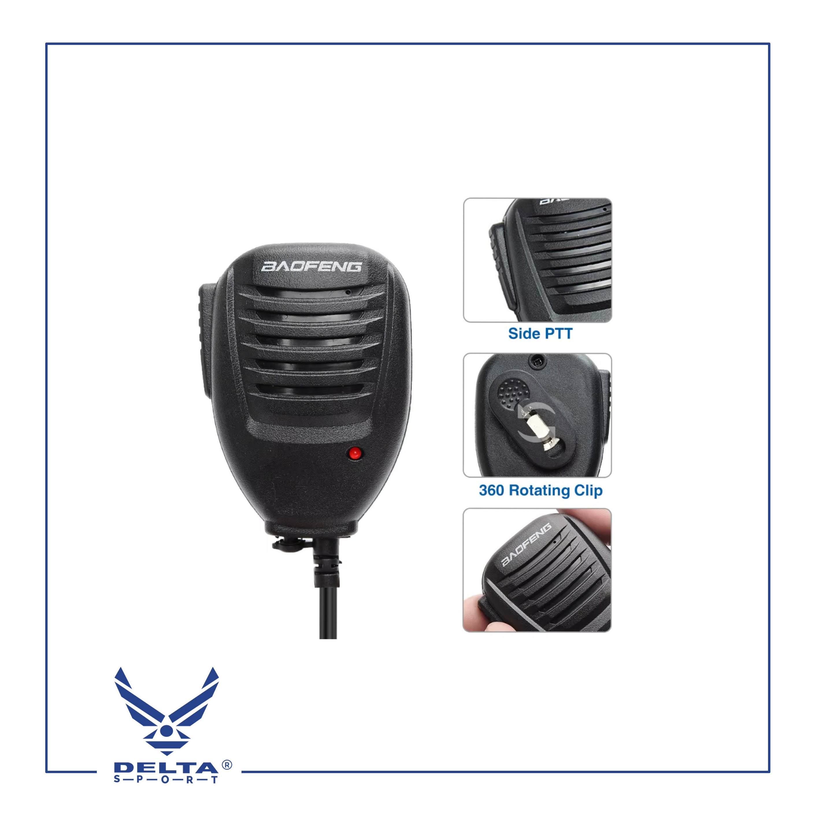 🔹Baofeng BF201 - Mic Speaker.