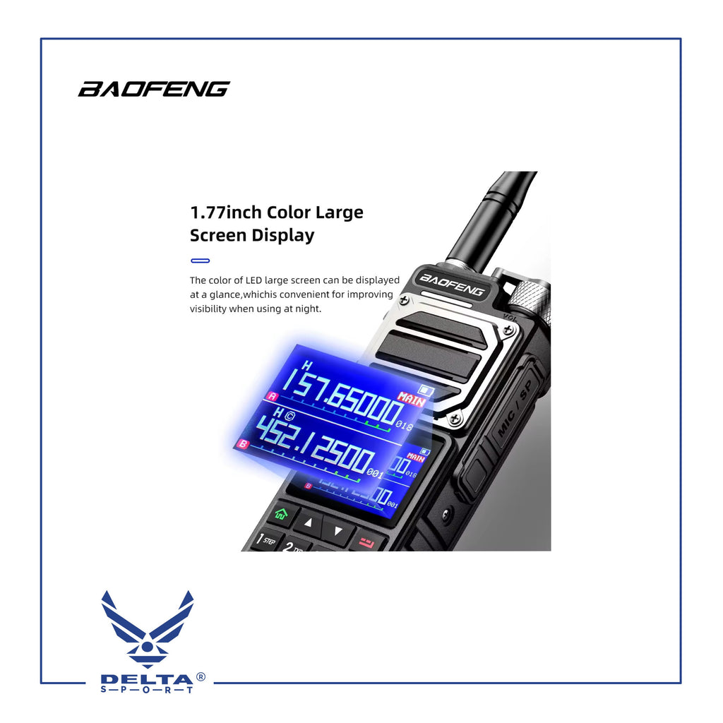 🔹BAOFENG UV-25 Pro Max 10W.