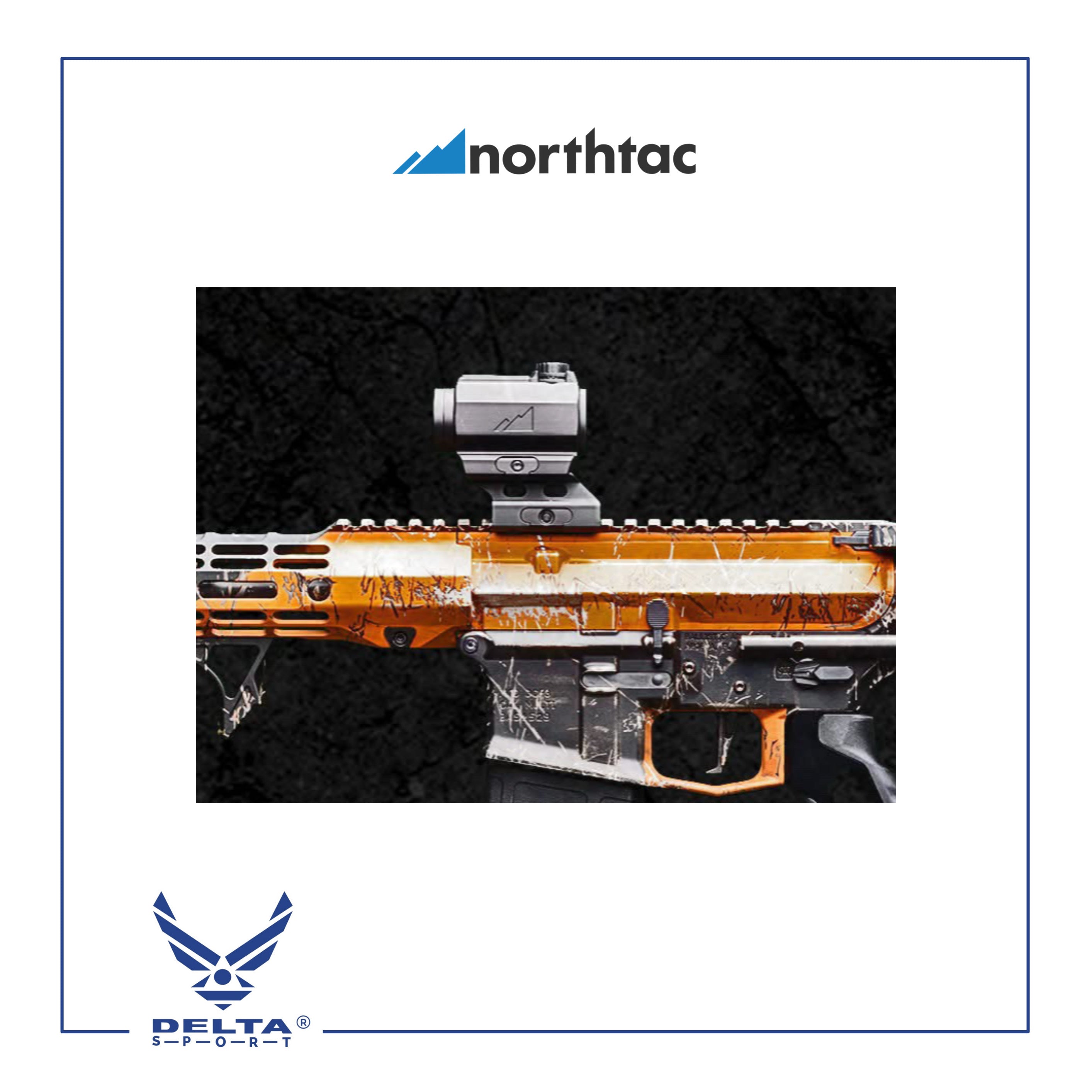 🔹Northtac Ronin P-10 RED DOT SIGHT 1X20MM.