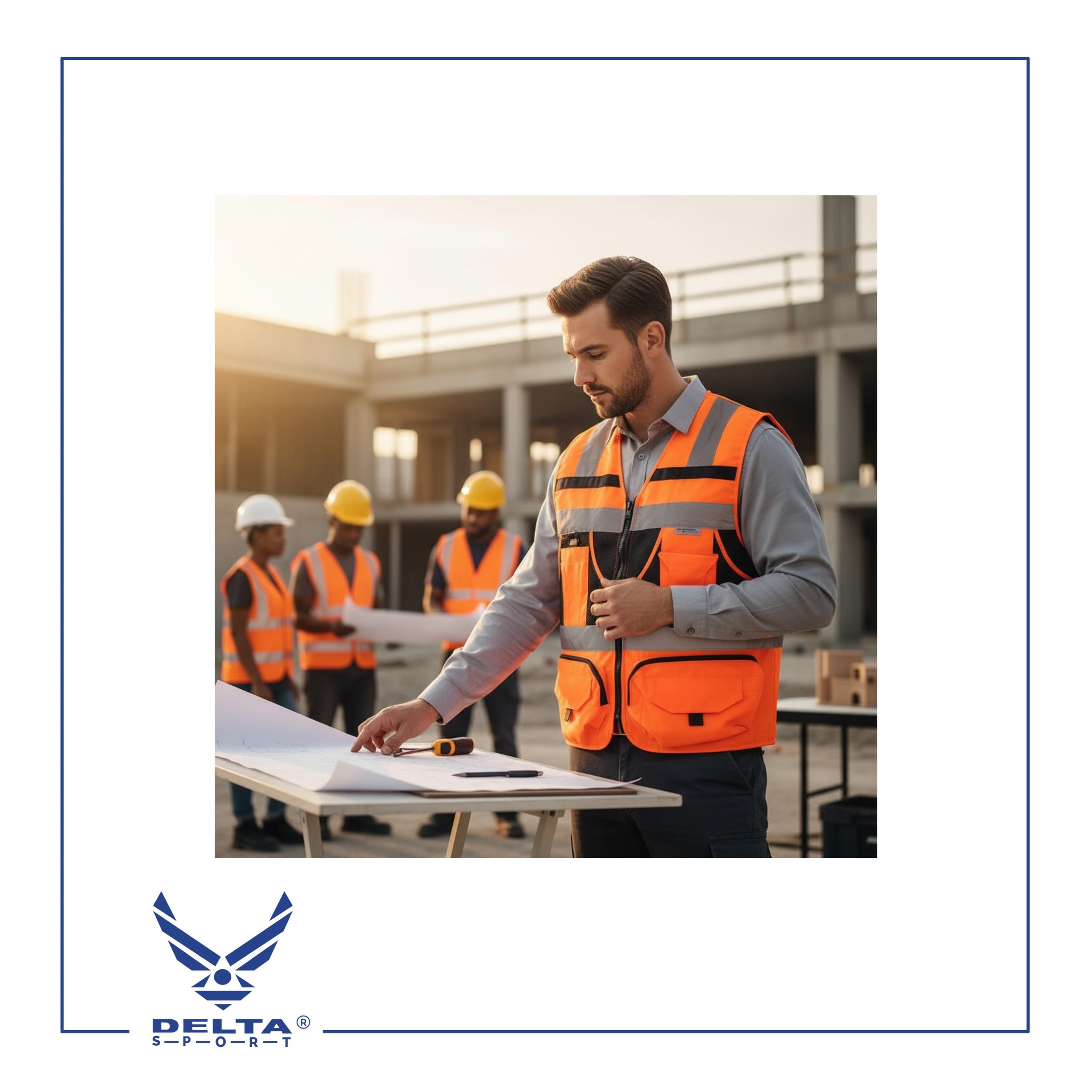 🔹DELTA® 3M Reflective Safety Vest 025.