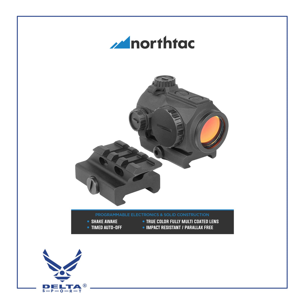 🔹Northtac Ronin P-10 RED DOT SIGHT 1X20MM.