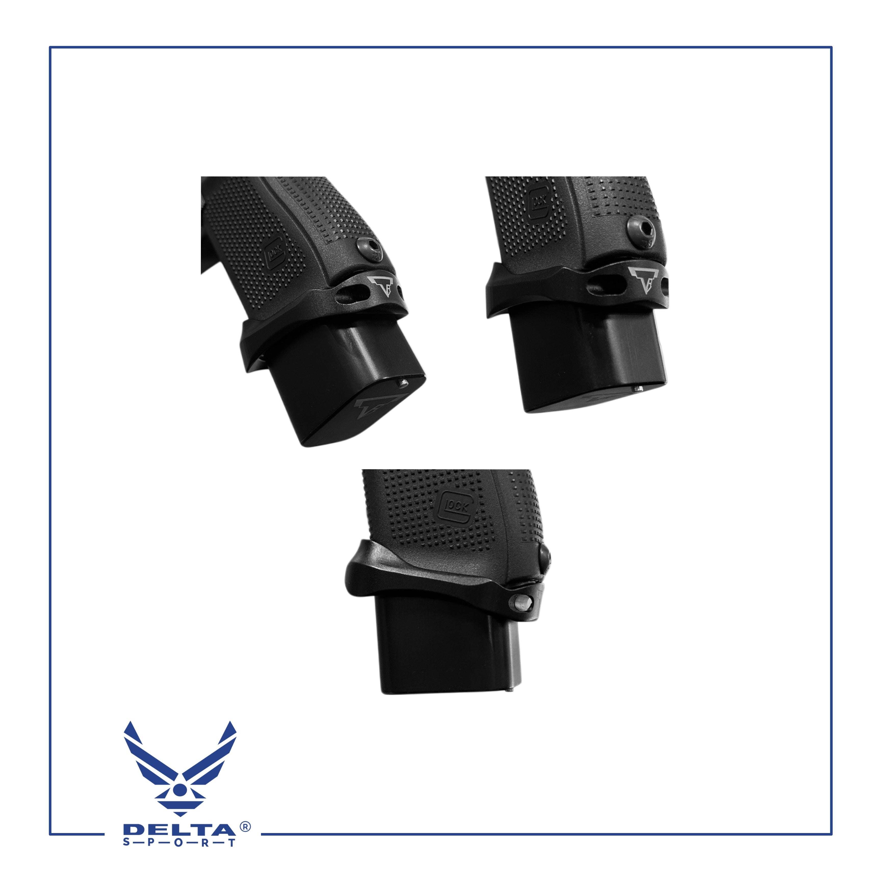 🔹TTI Aluminum Magwell For Glock 17/19 Gen 4/5.
