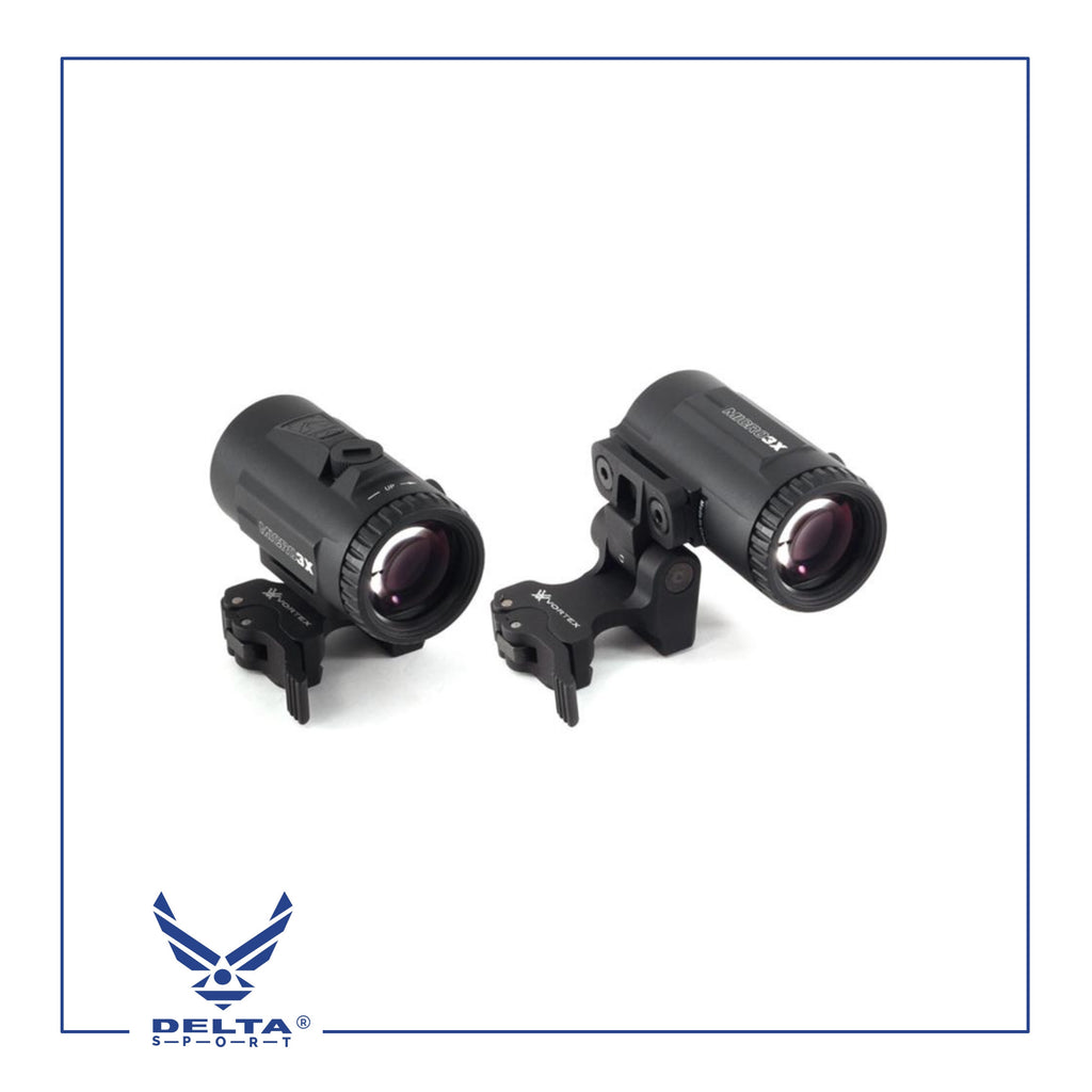 🔹Vortex SPARC Red Dot Sight (2MOA) with Microx Magnifier 3X.