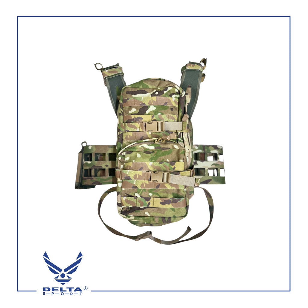 🔹Warrior MultiCam Laser Cut Plate Carrier V4 – With Assault Backpack.