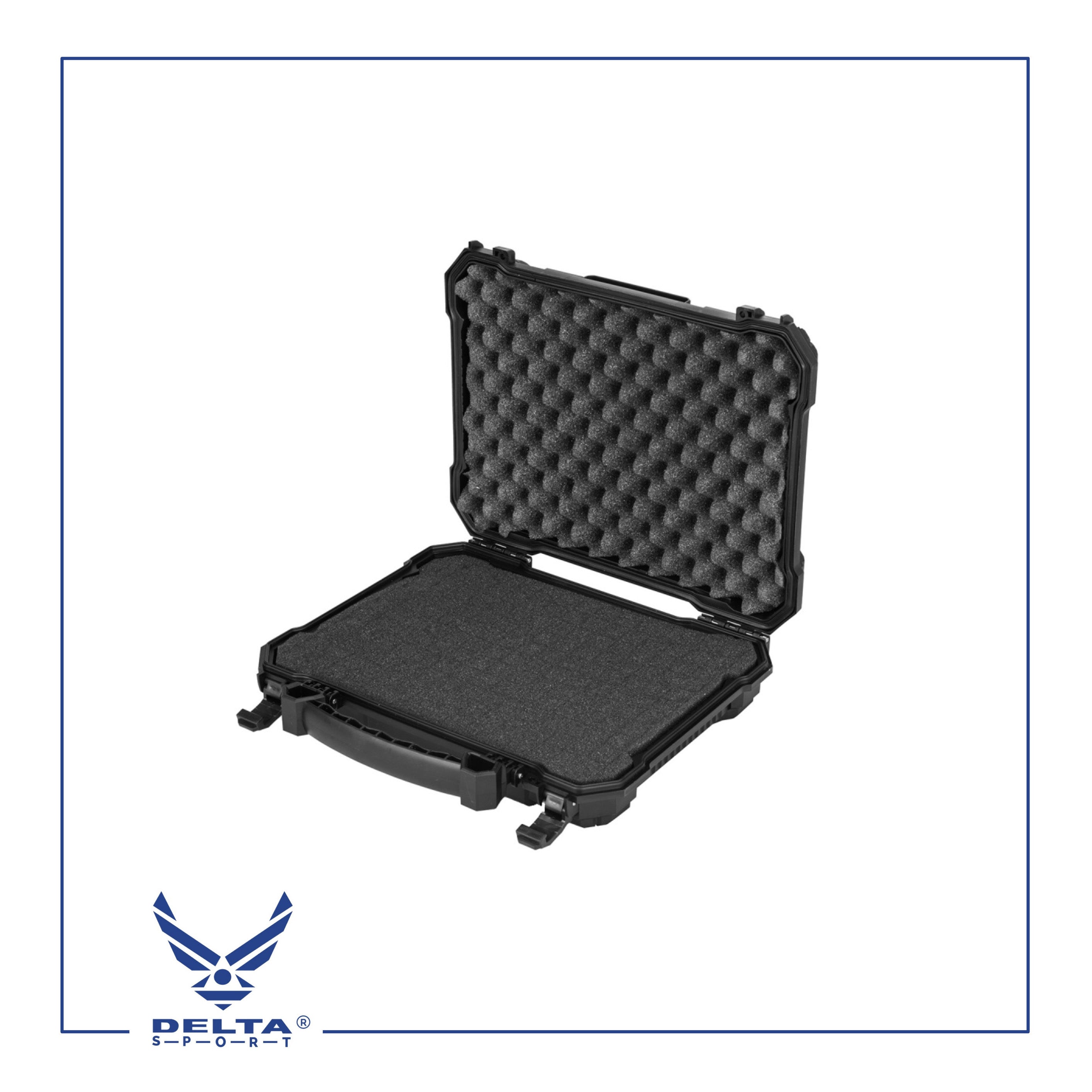 🔹Portable Waterproof Tactical Hard Case Dustproof Tools Storage Box Carrying Case.