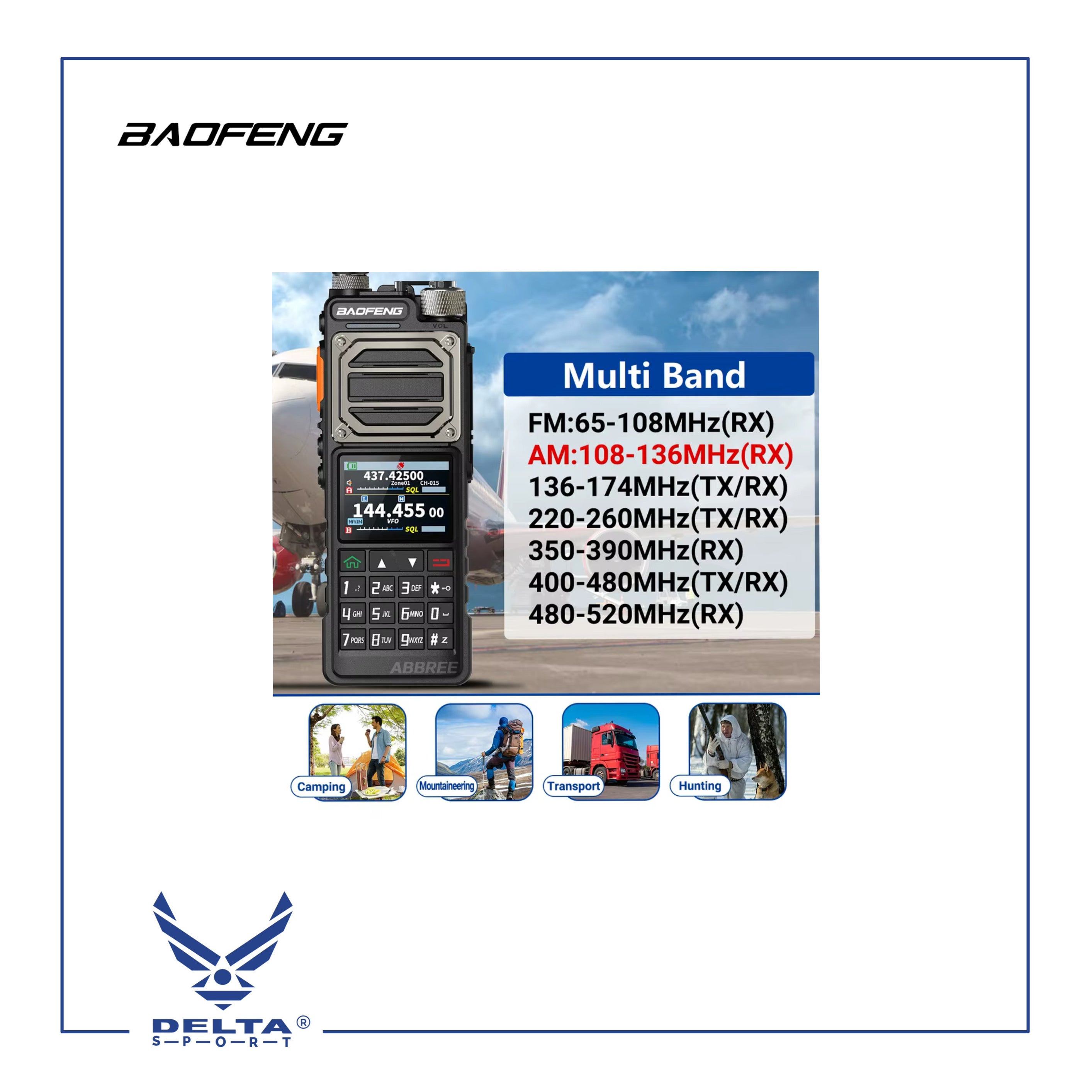 🔹BAOFENG UV-25 Pro Max 10W.