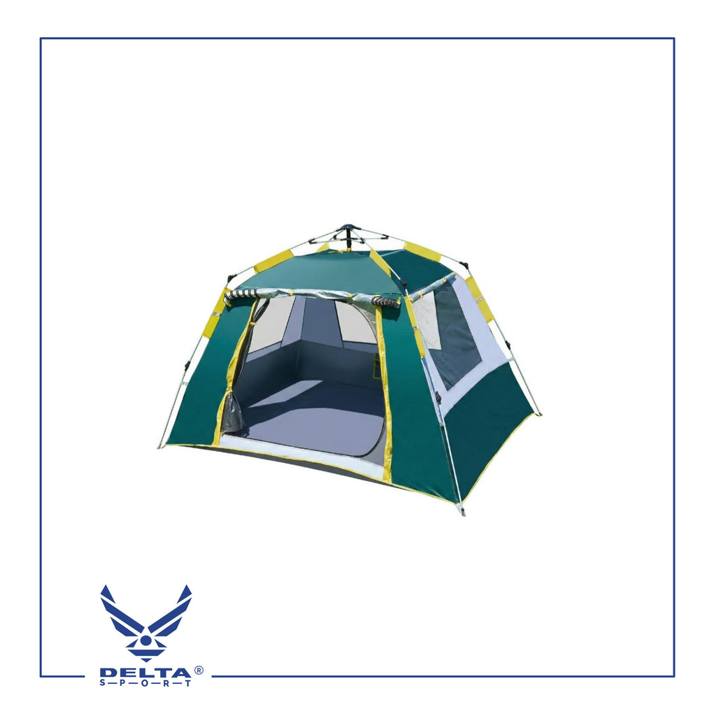 🔹Fully Automatic Setup Tent for 2–3 Persons with 3 Windows.